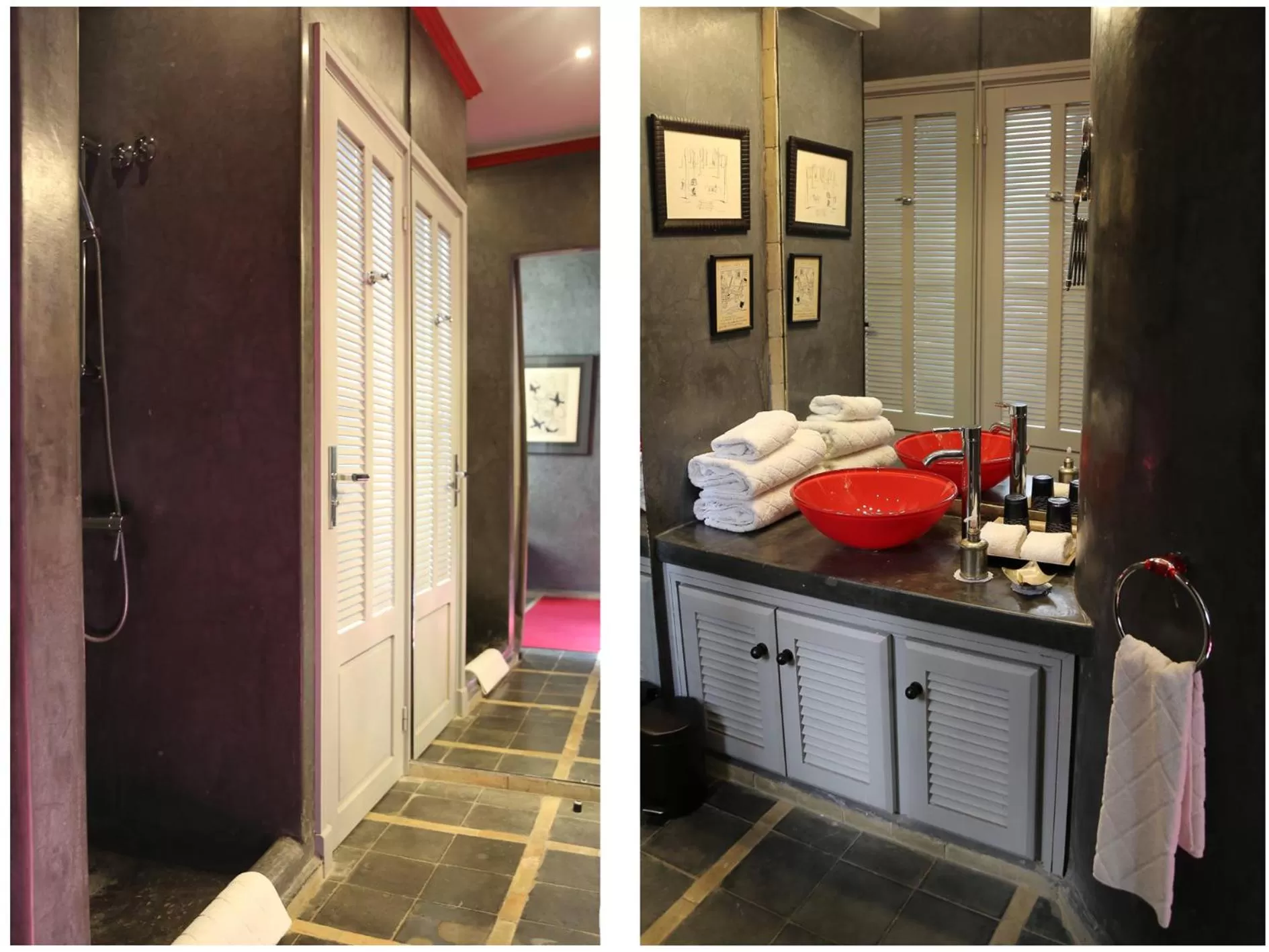 Shower in La Maison de Tanger