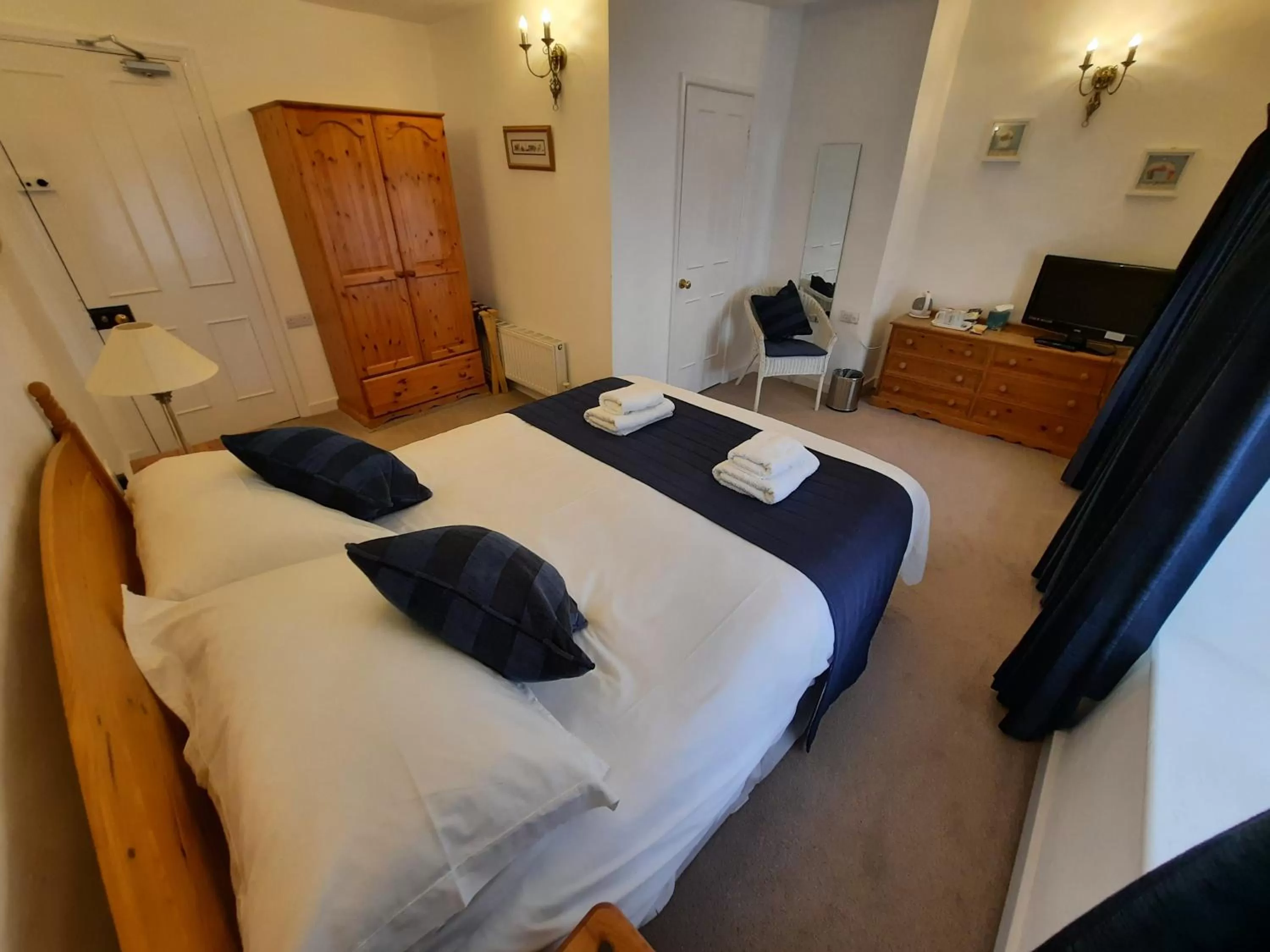 Bed in The White Cottage