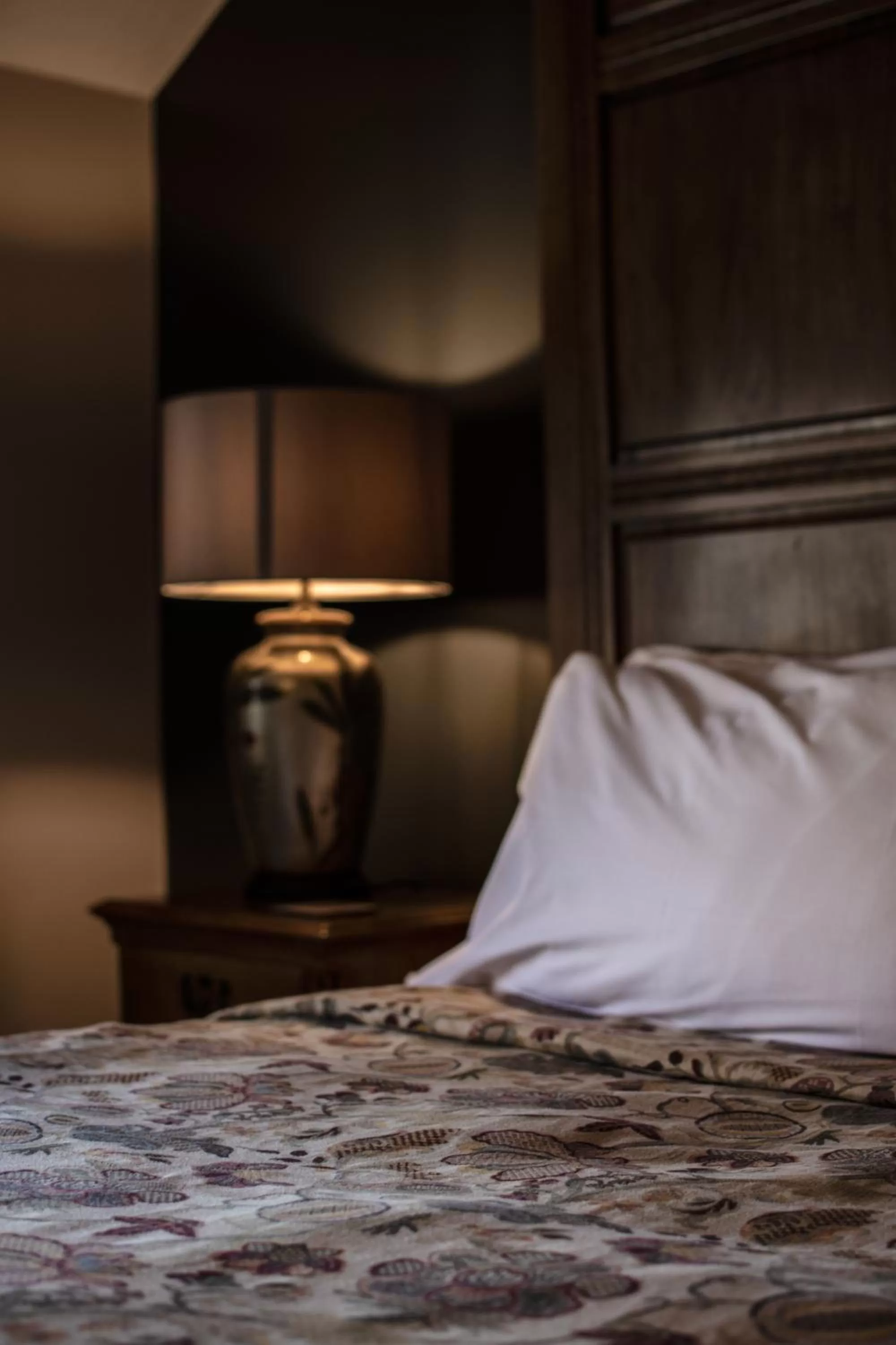 Bed in The Old Hall Inn