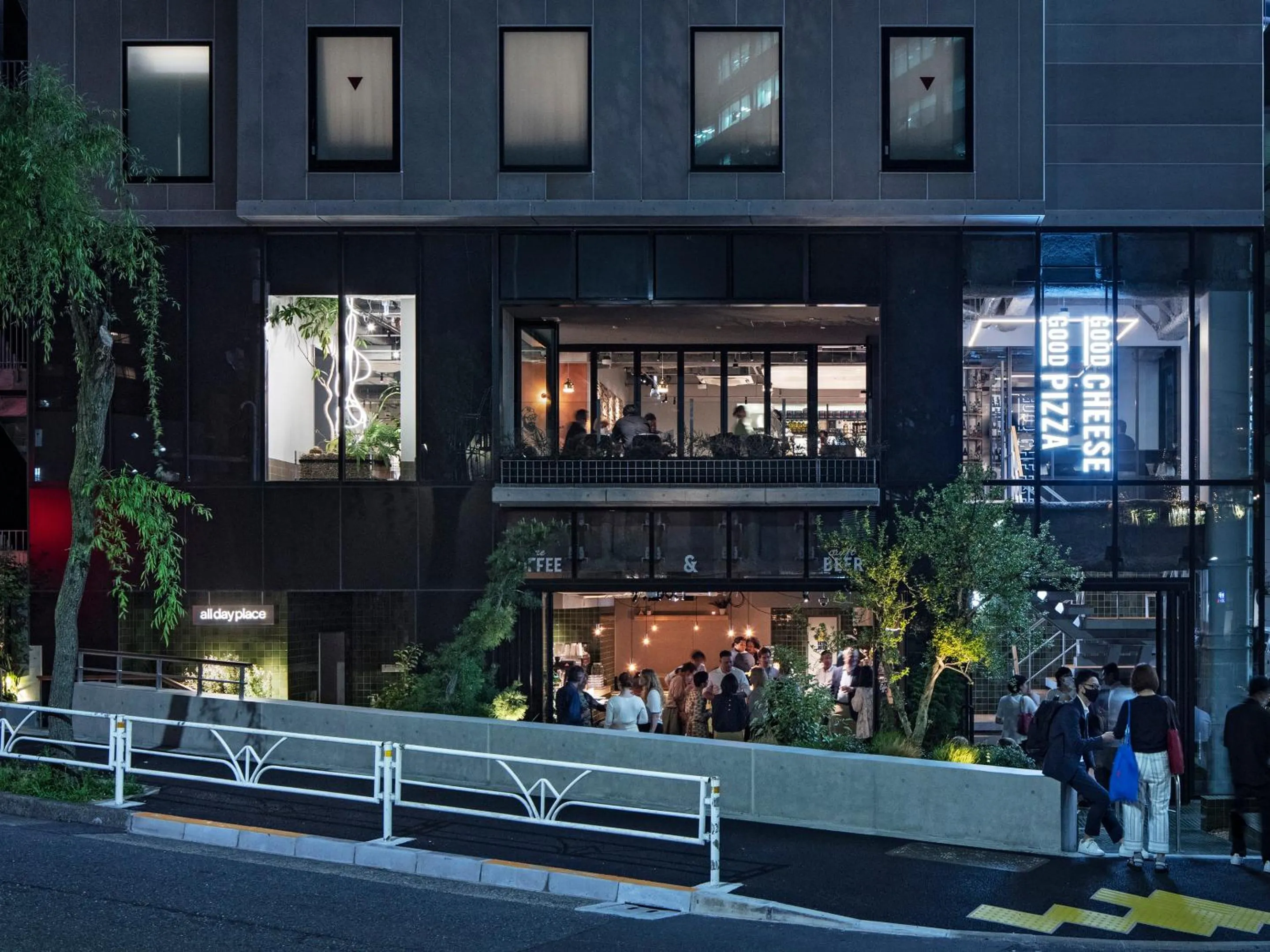 Property building in all day place shibuya