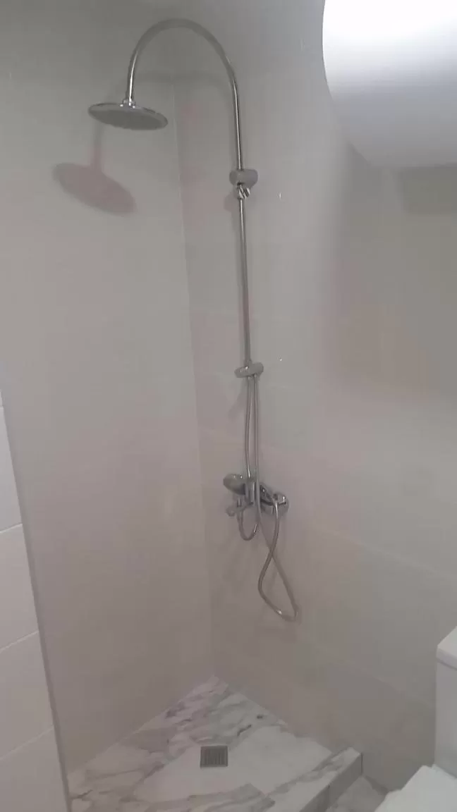 Shower, Bathroom in PURE WELLNESS SEA-VIEW Beluga & Dolphin Luxury HOTEL apartments