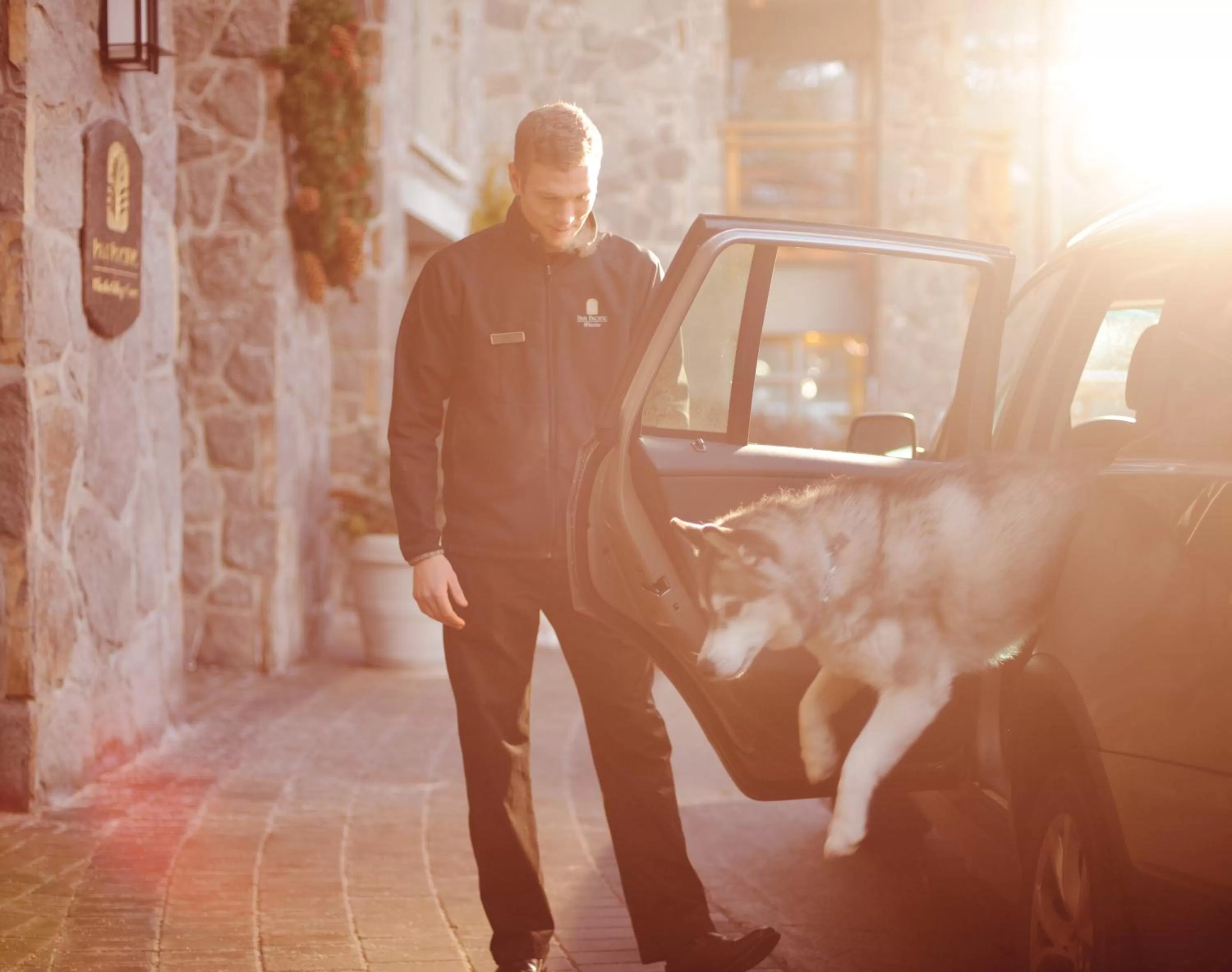 Facade/entrance in Pan Pacific Whistler Village Centre