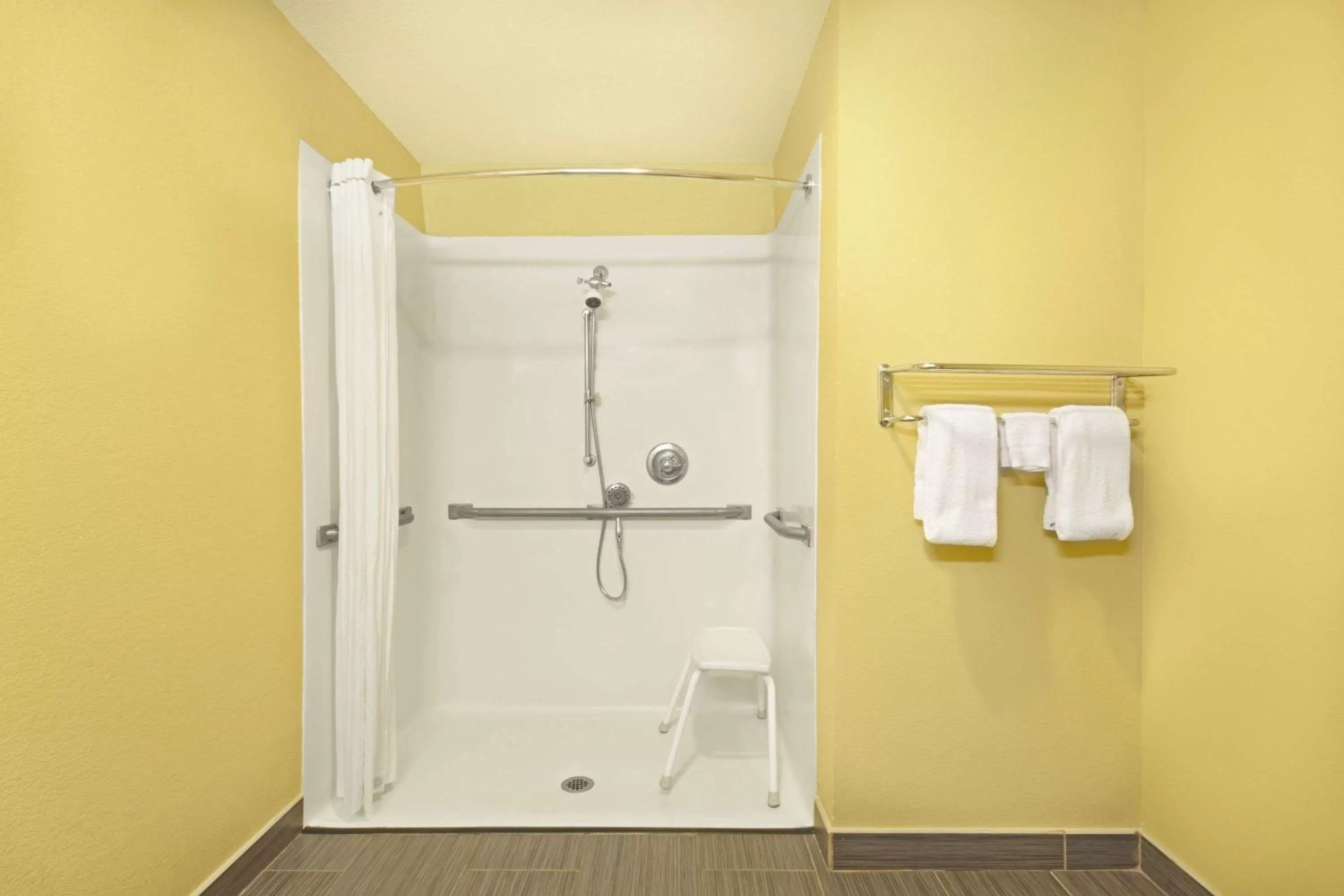 Bathroom in Super 8 by Wyndham Covington