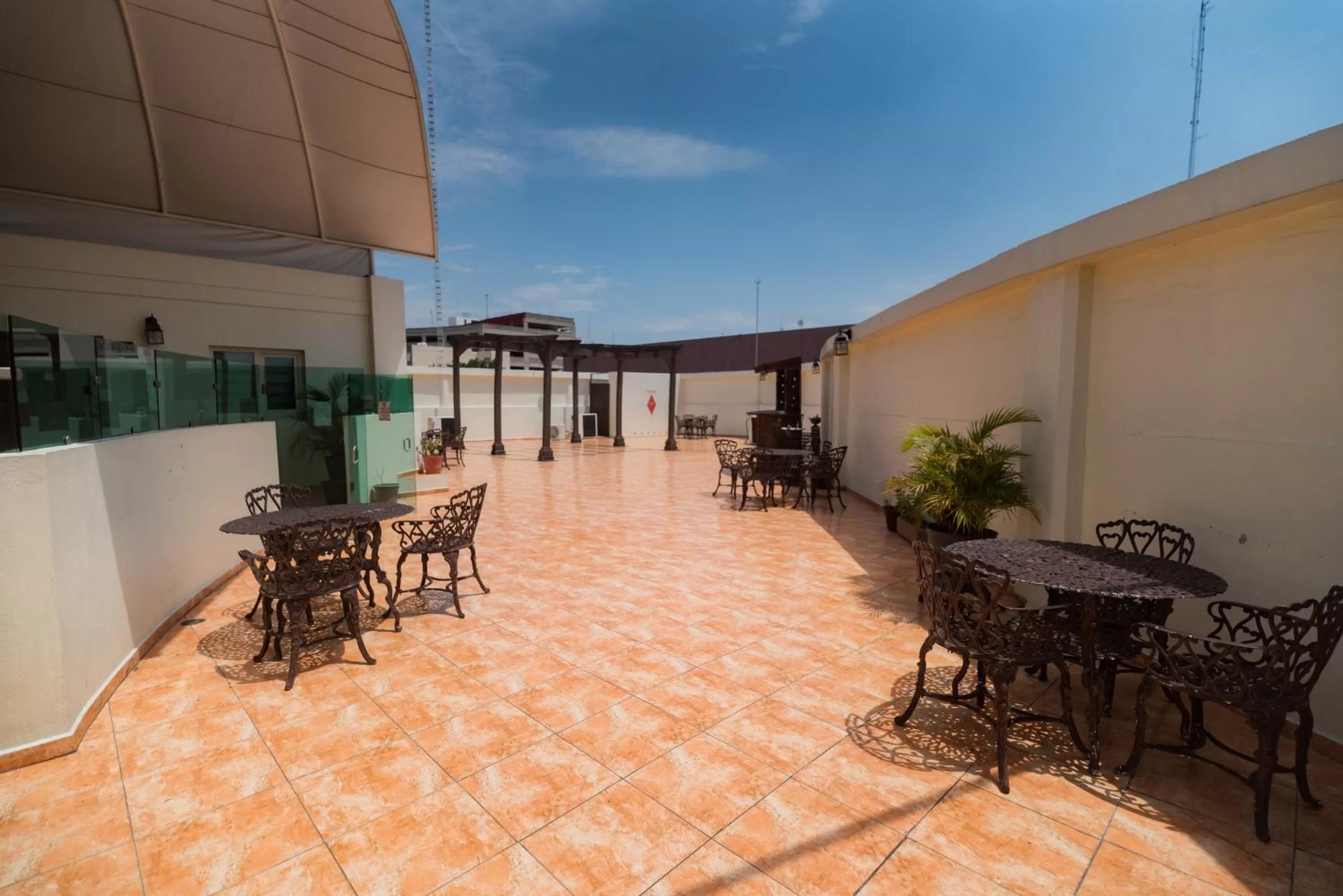 Balcony/Terrace in Hotel Alcazar - Guadalajara Centro Historico