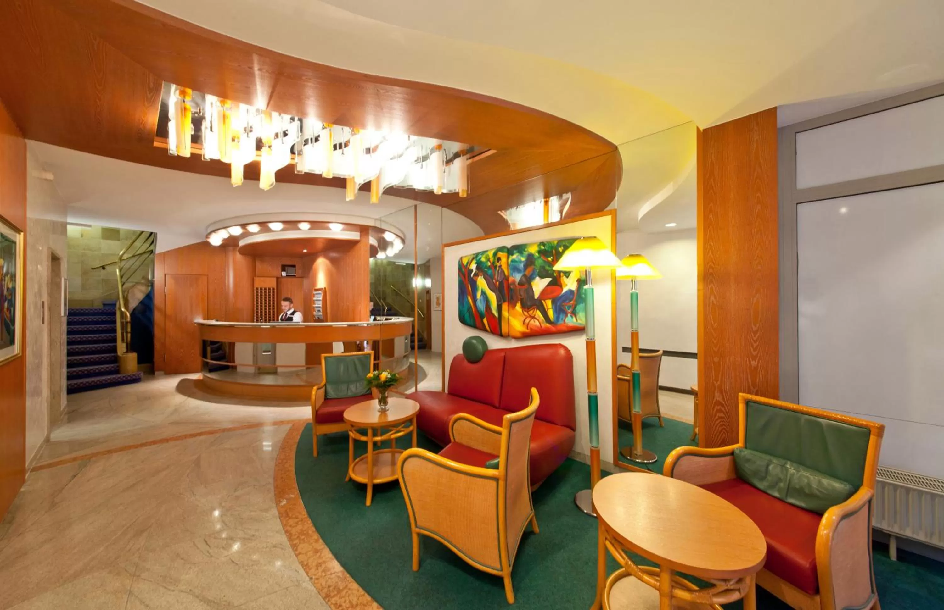 Lobby or reception in Hotel Boulevard