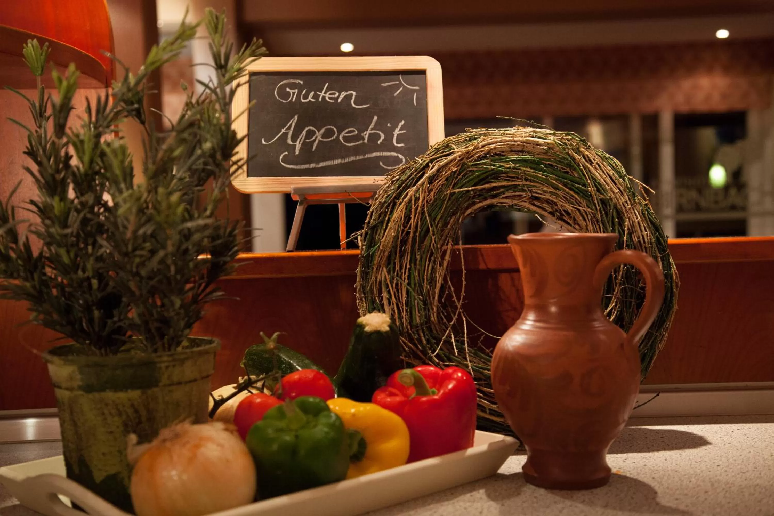 Restaurant/places to eat in Best Western Aparthotel Birnbachhöhe