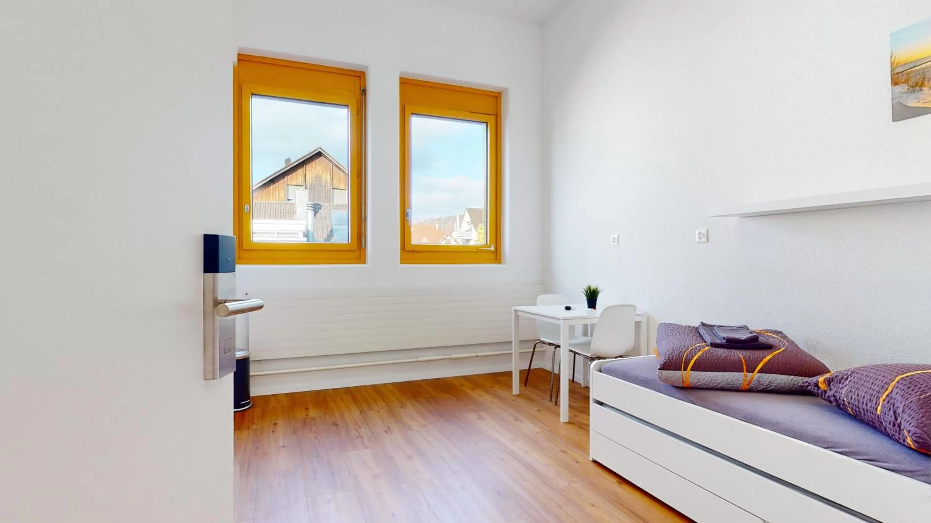 Bed in Anstatthotel Affoltern am Albis - self-check-in