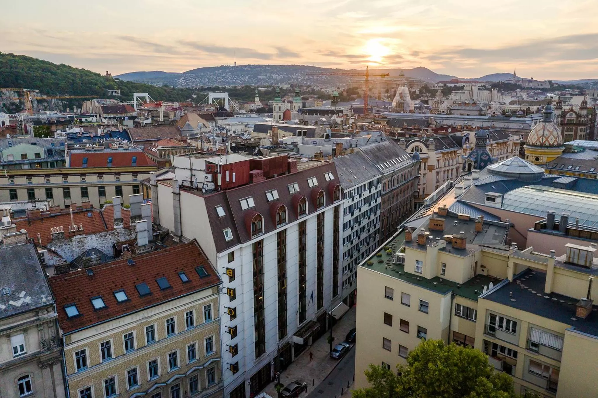 Bird's eye view in Danubius Hotel Erzsébet City Center