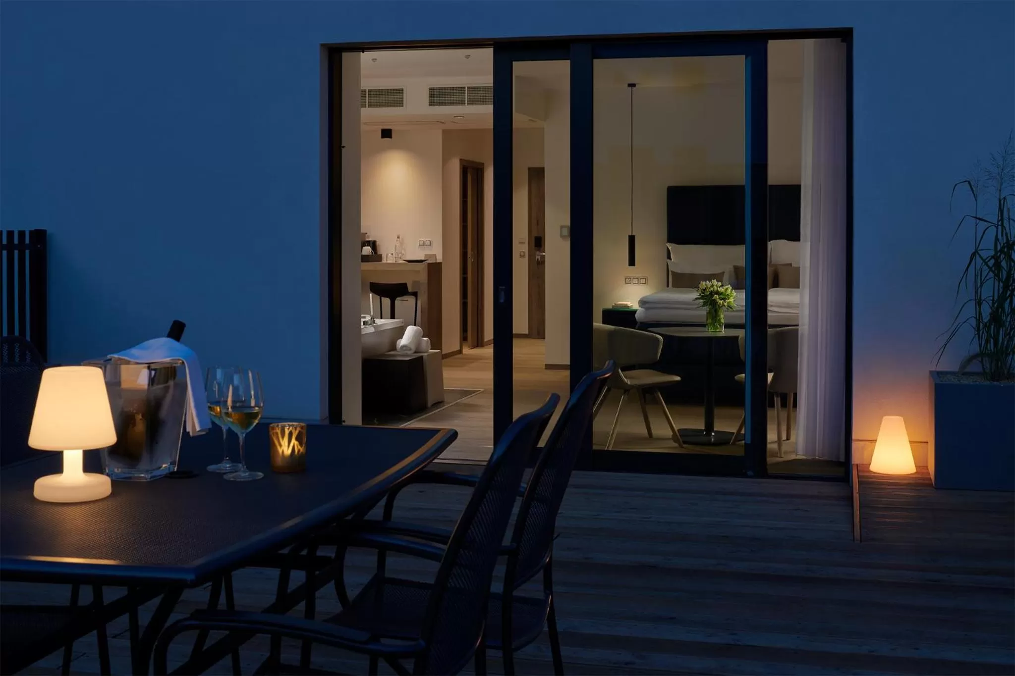 Balcony/Terrace in Hotel Passage