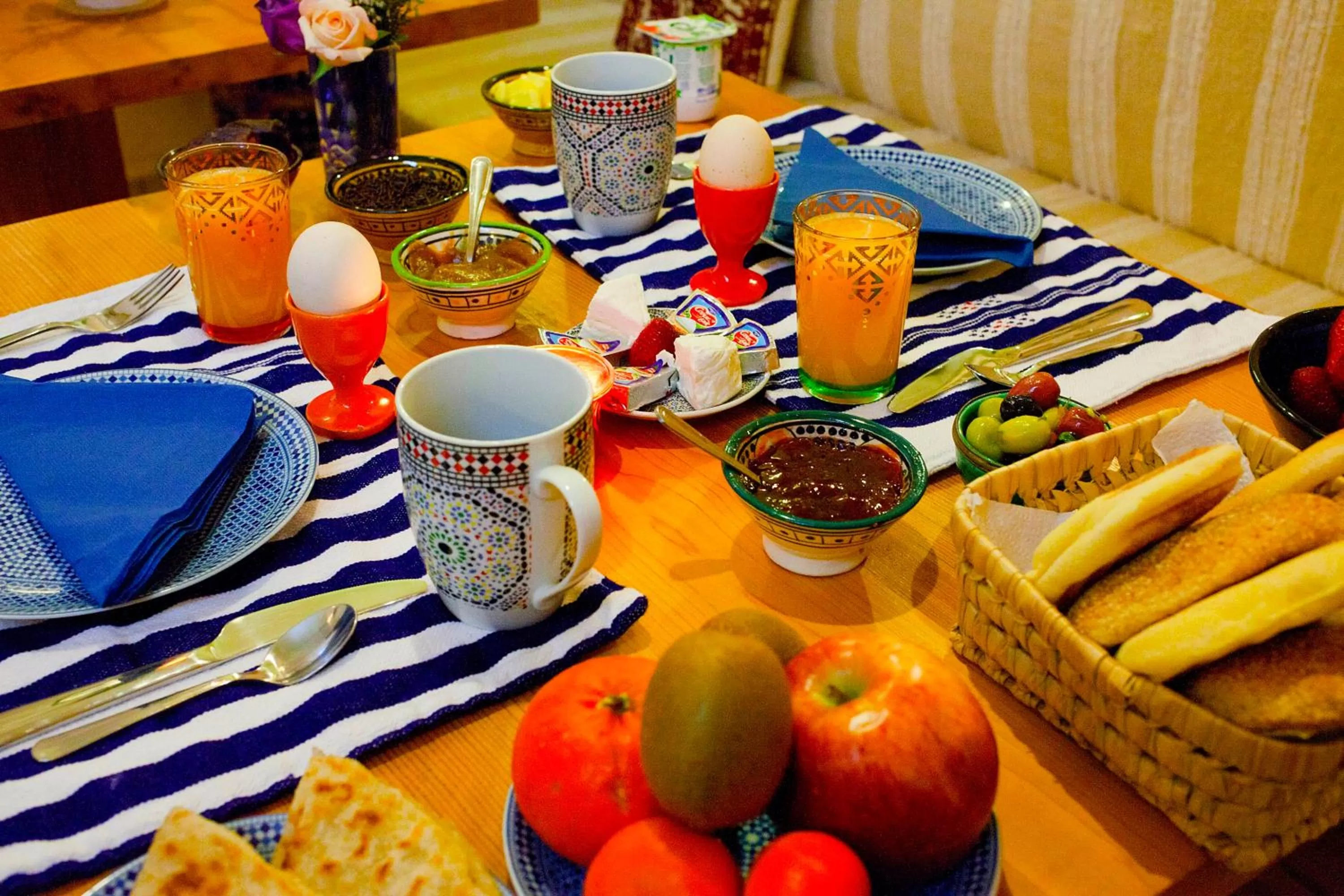 Food and drinks, Food in Kasbah Rose