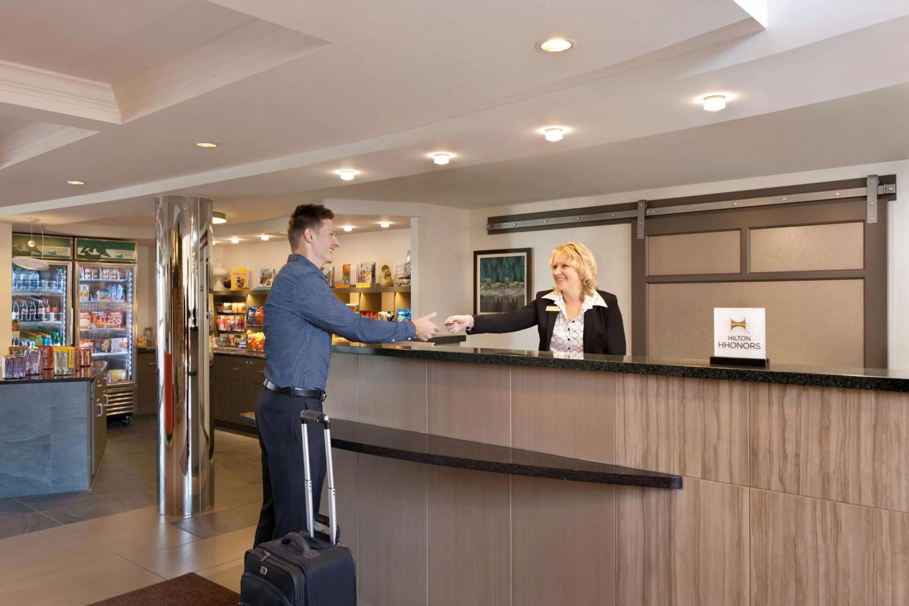 Lobby or reception in Homewood Suites Harrisburg-West Hershey Area