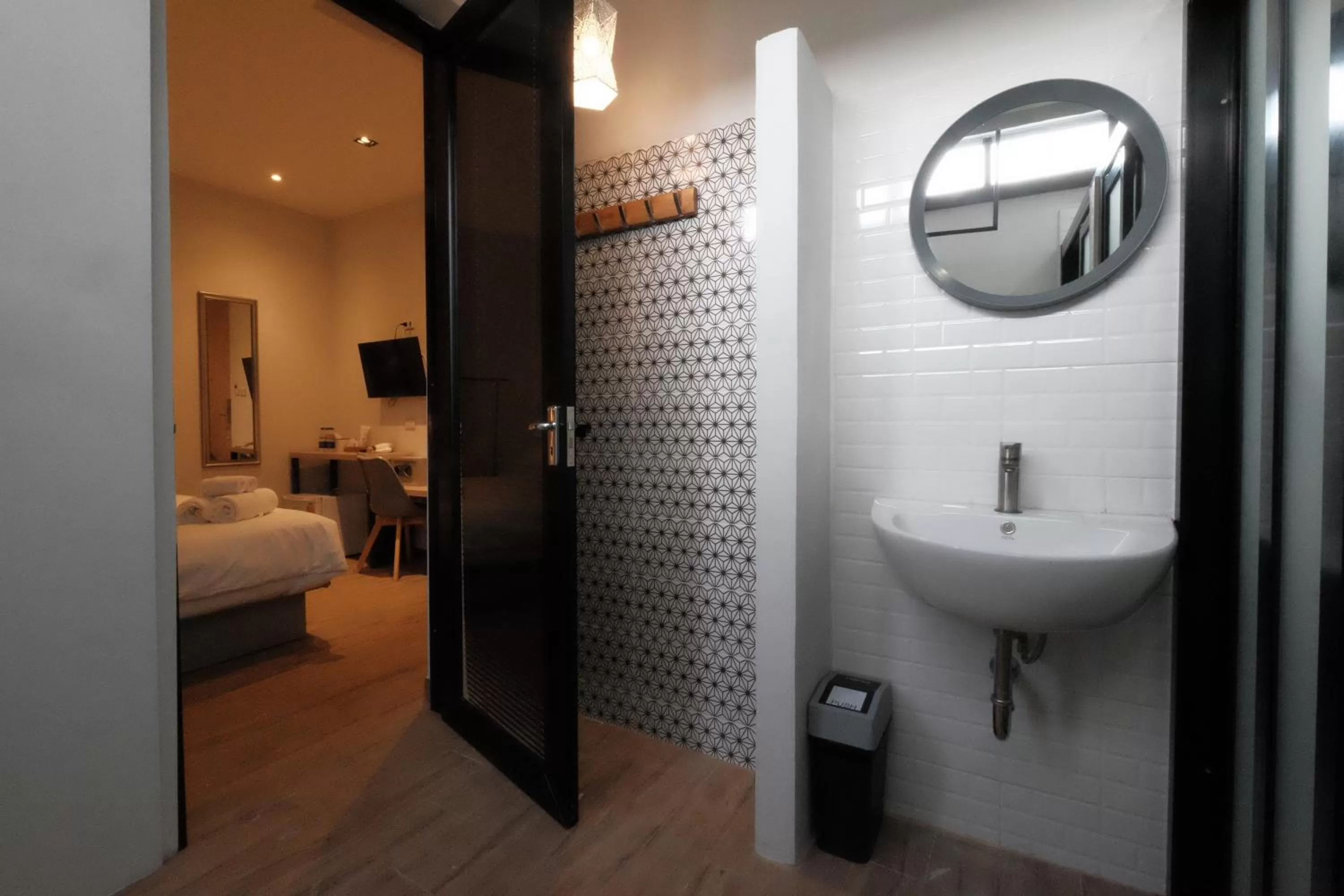 Bed in i-river chiangmai