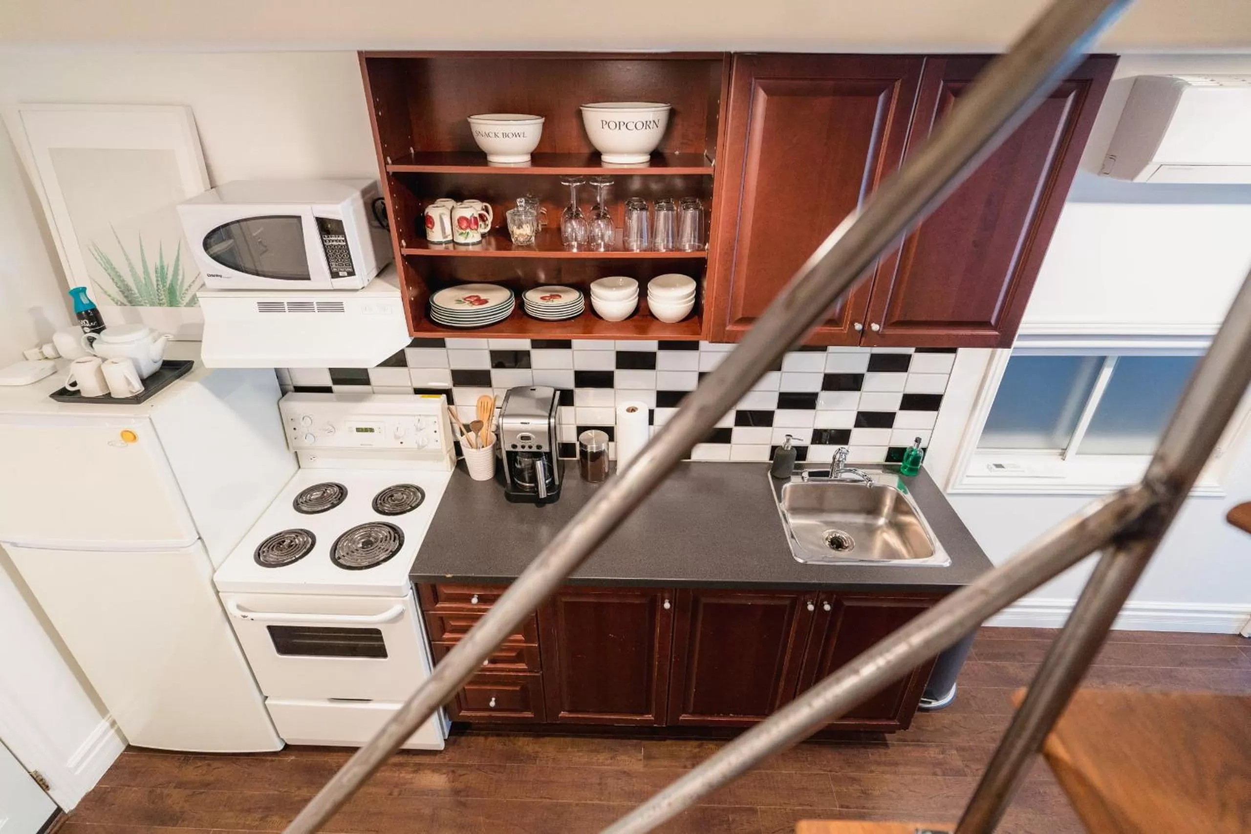 Kitchen or kitchenette in Bed and Breakfast du Village BBV