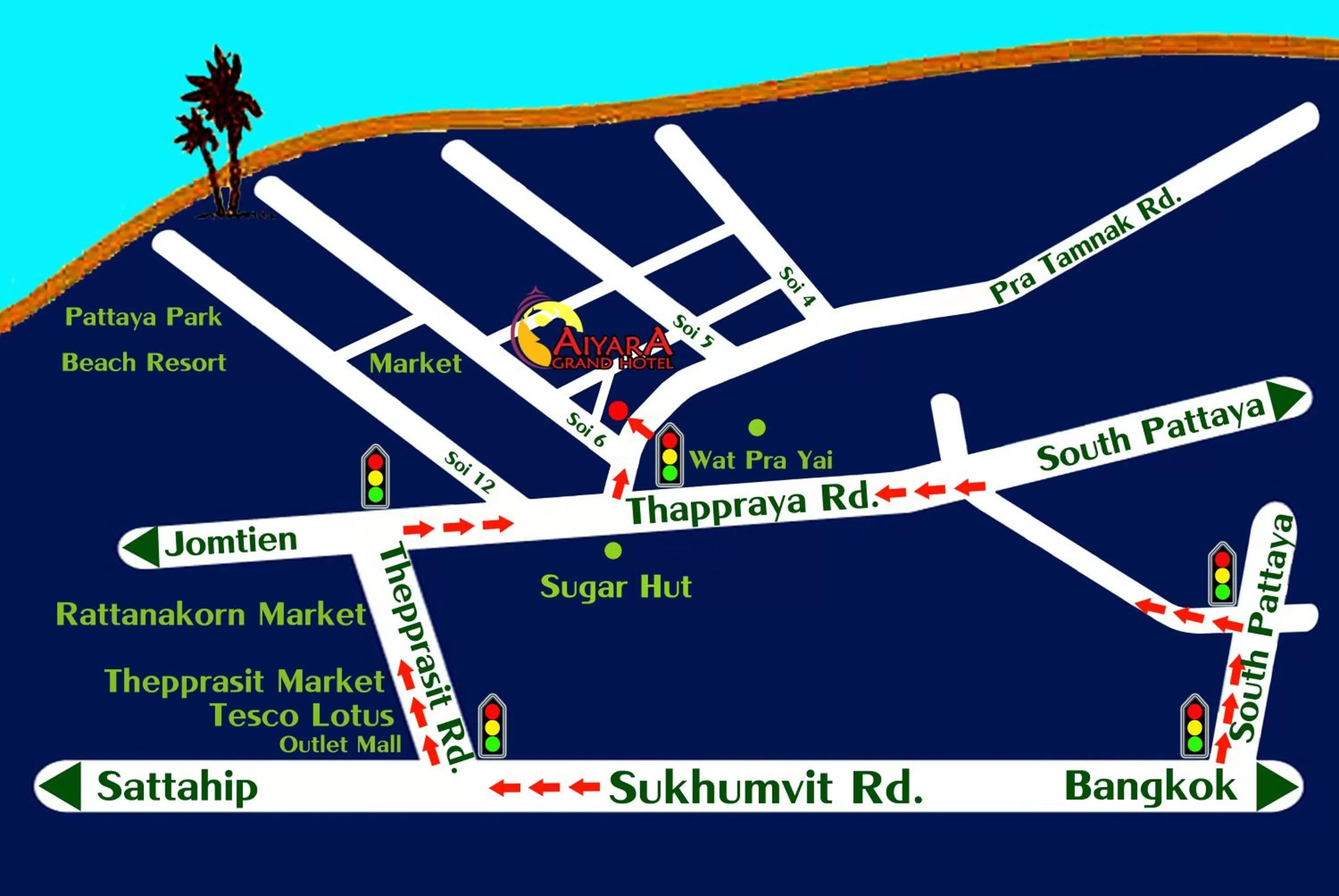 Off site in Aiyara Grand Hotel