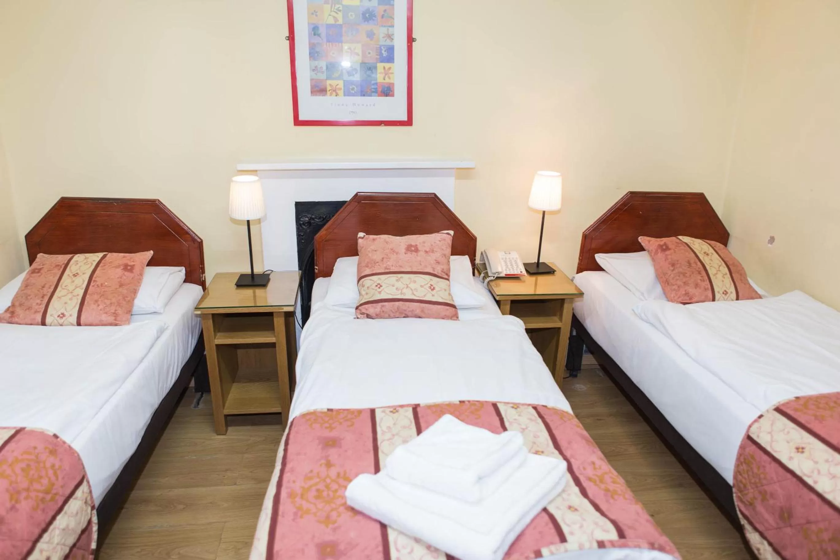 Bed in Shakespeare Hotel