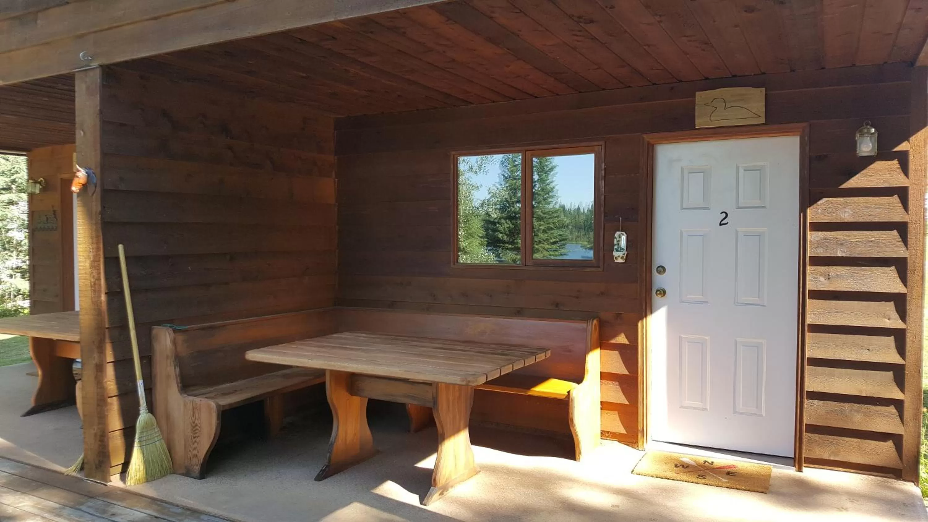 Seating area in Wettstone Guest Ranch