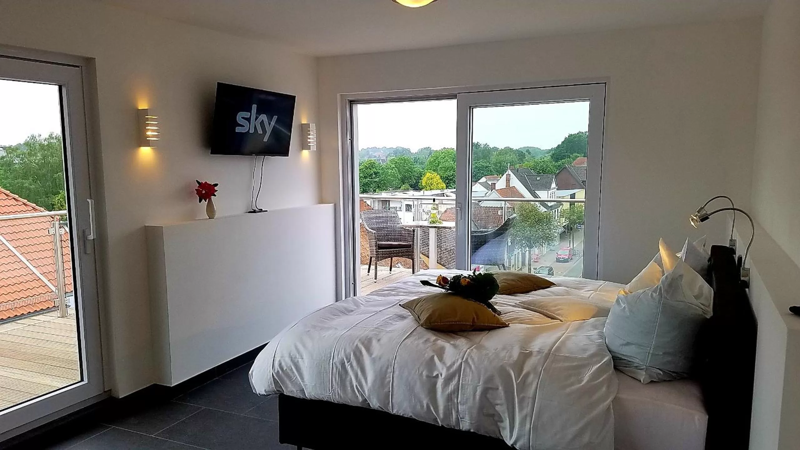 Bed in Hotel Walsroder Hof