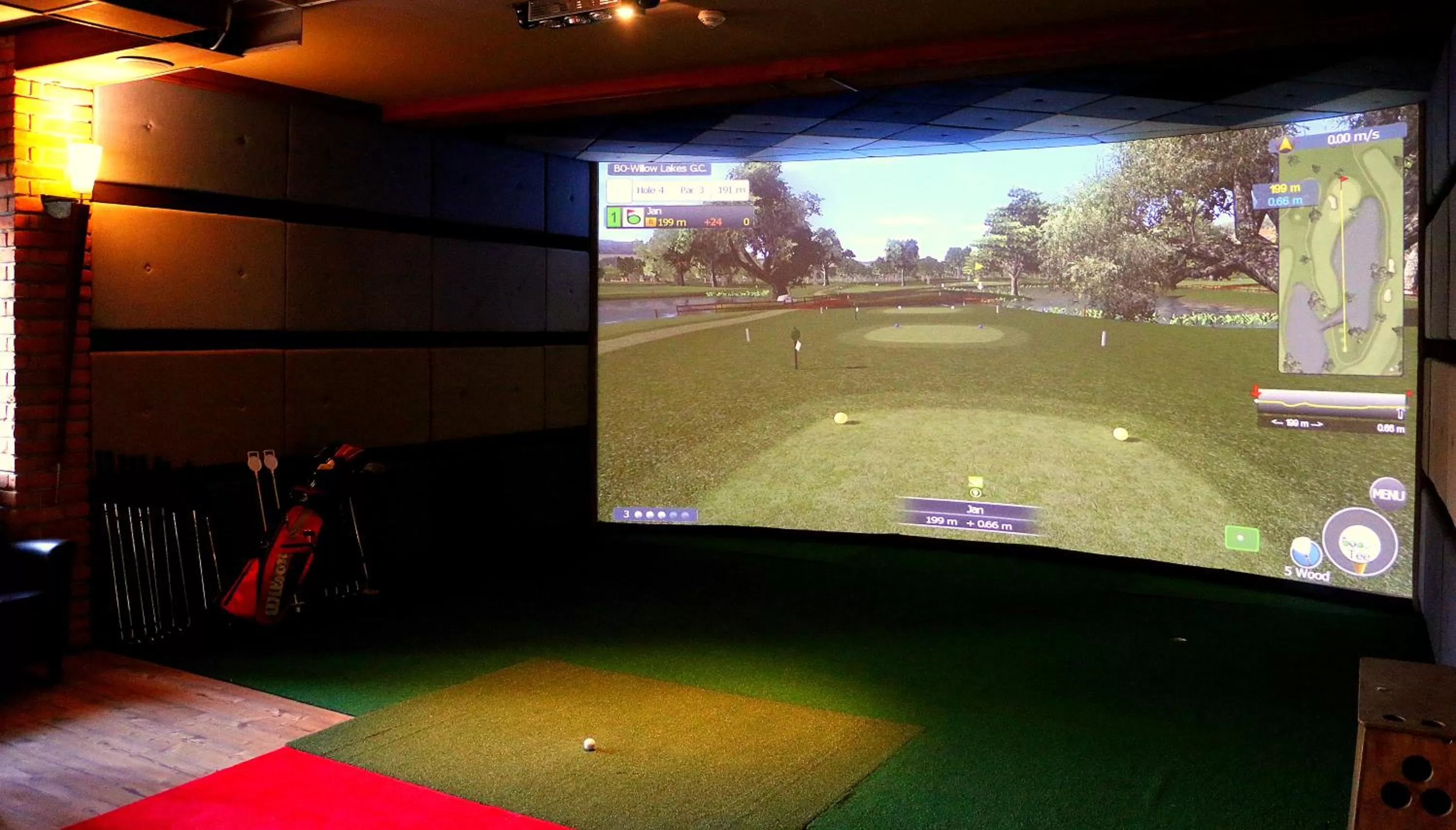 Golfcourse in Hotel Zamek Ryn