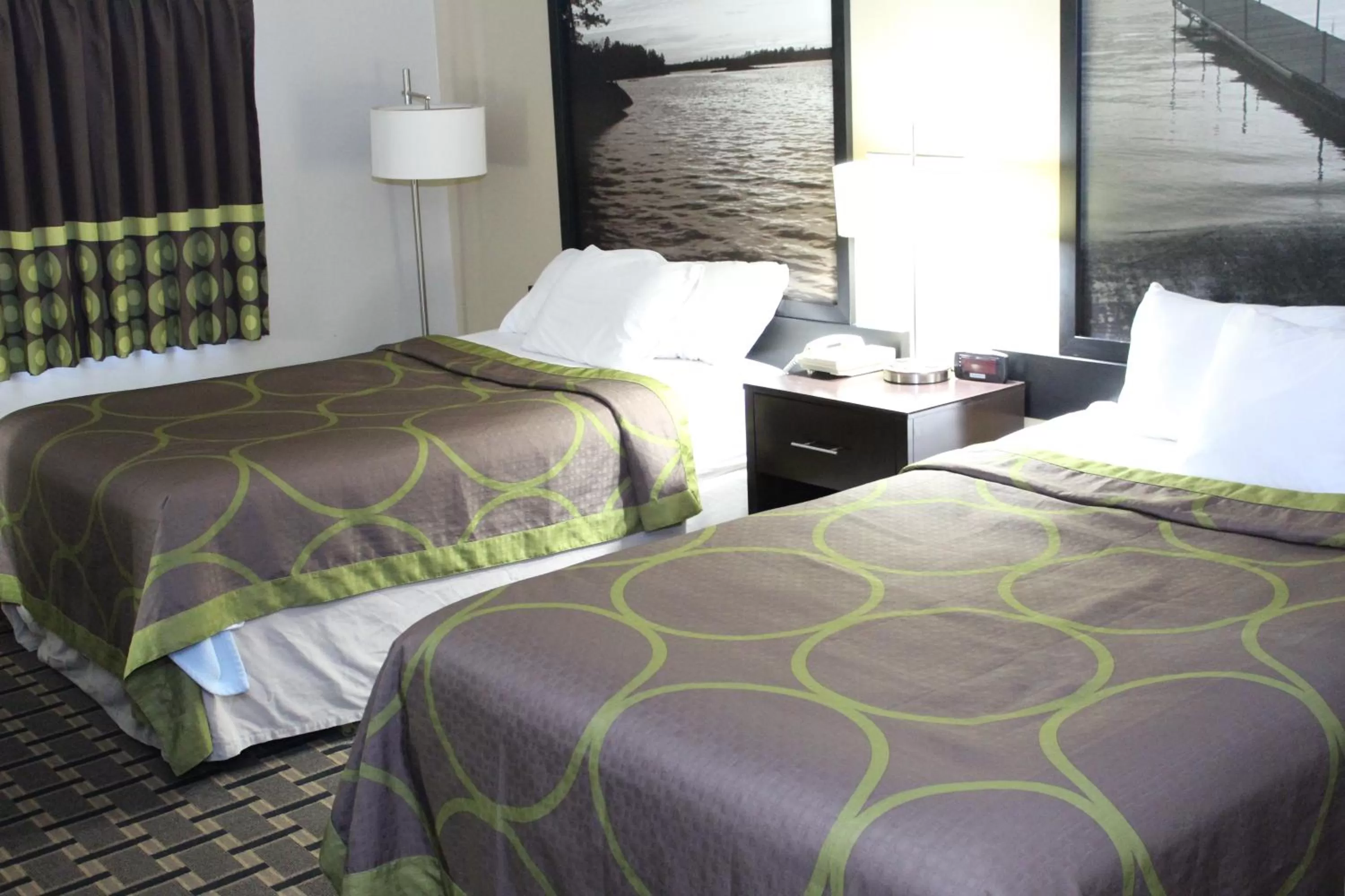 Bed in Super 8 by Wyndham Clear Lake