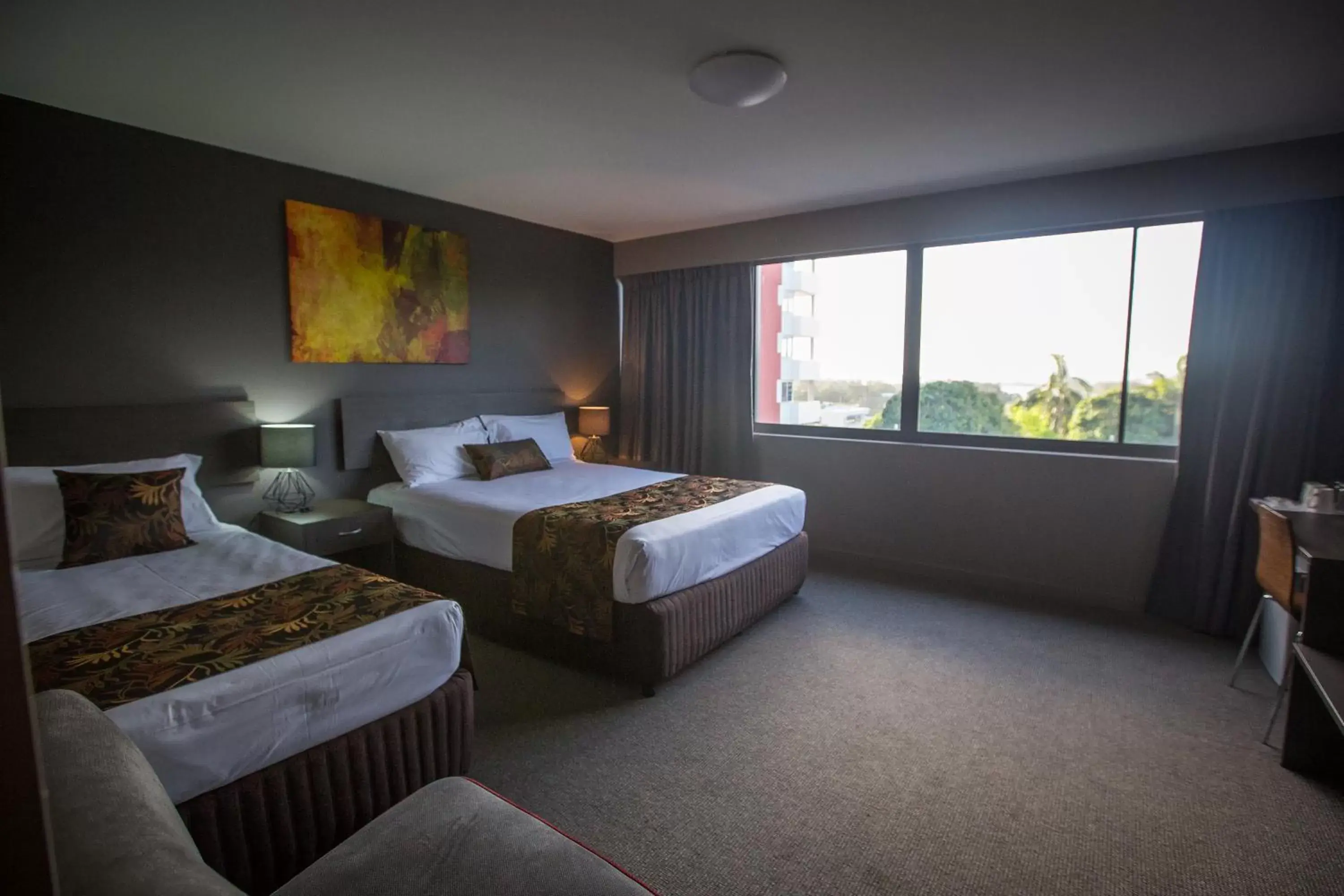 Twin Room - First Floor in Gladstone Reef Hotel Motel Twin Room - First Floor in Gladstone Reef Hotel Motel