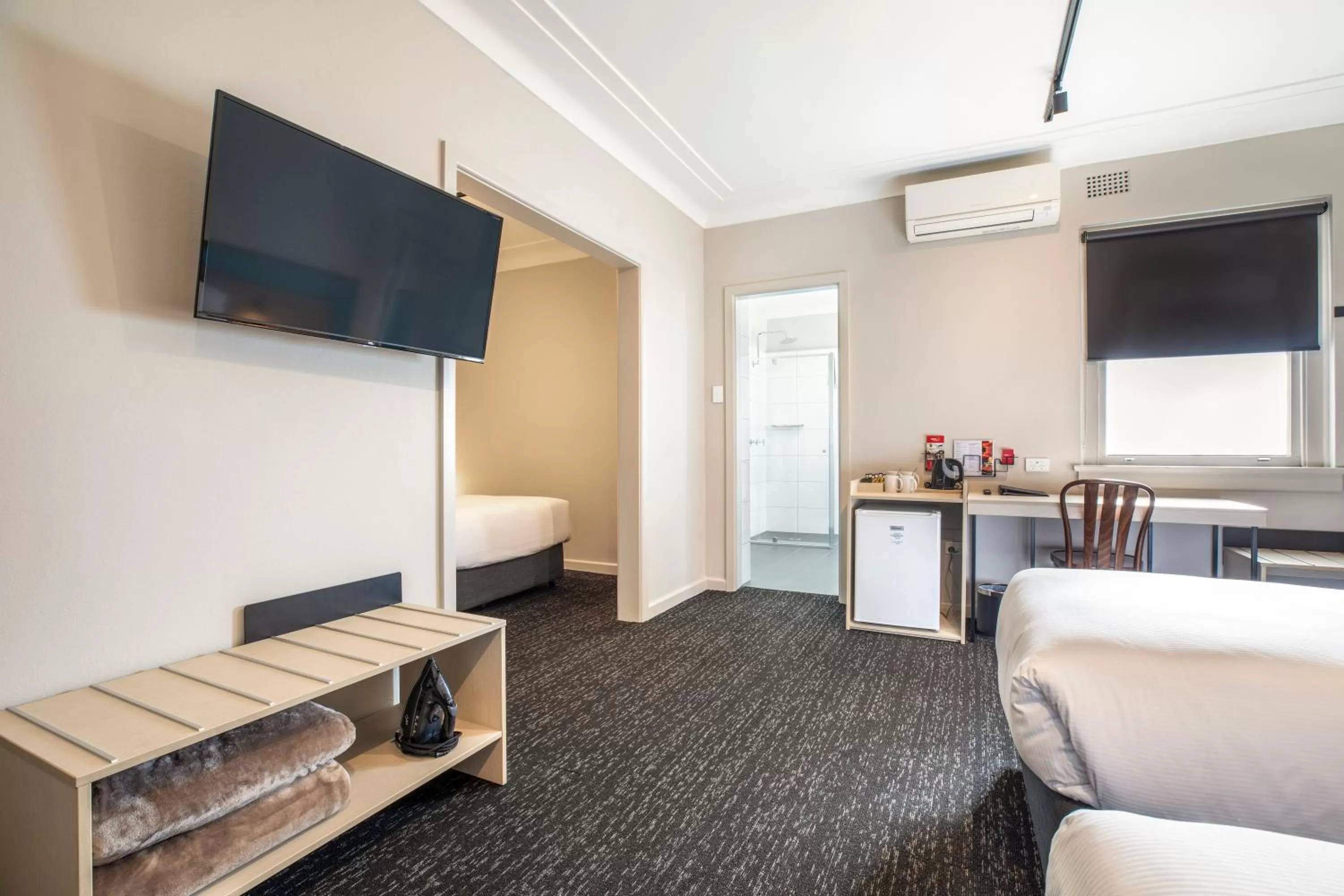 Bed in Nightcap at Ocean Beach Hotel