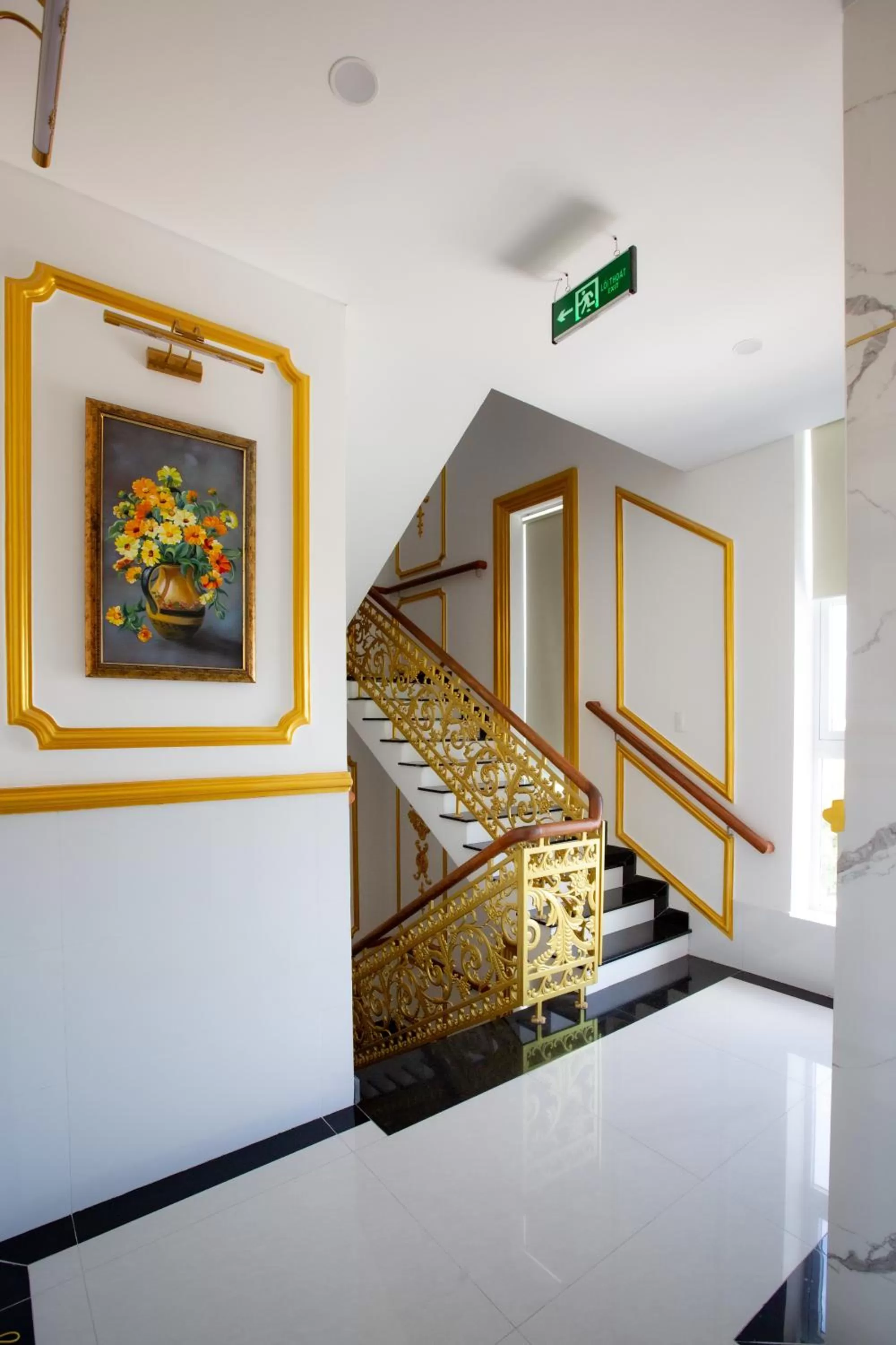 Decorative detail in KING VILLA QUẢNG NGÃI