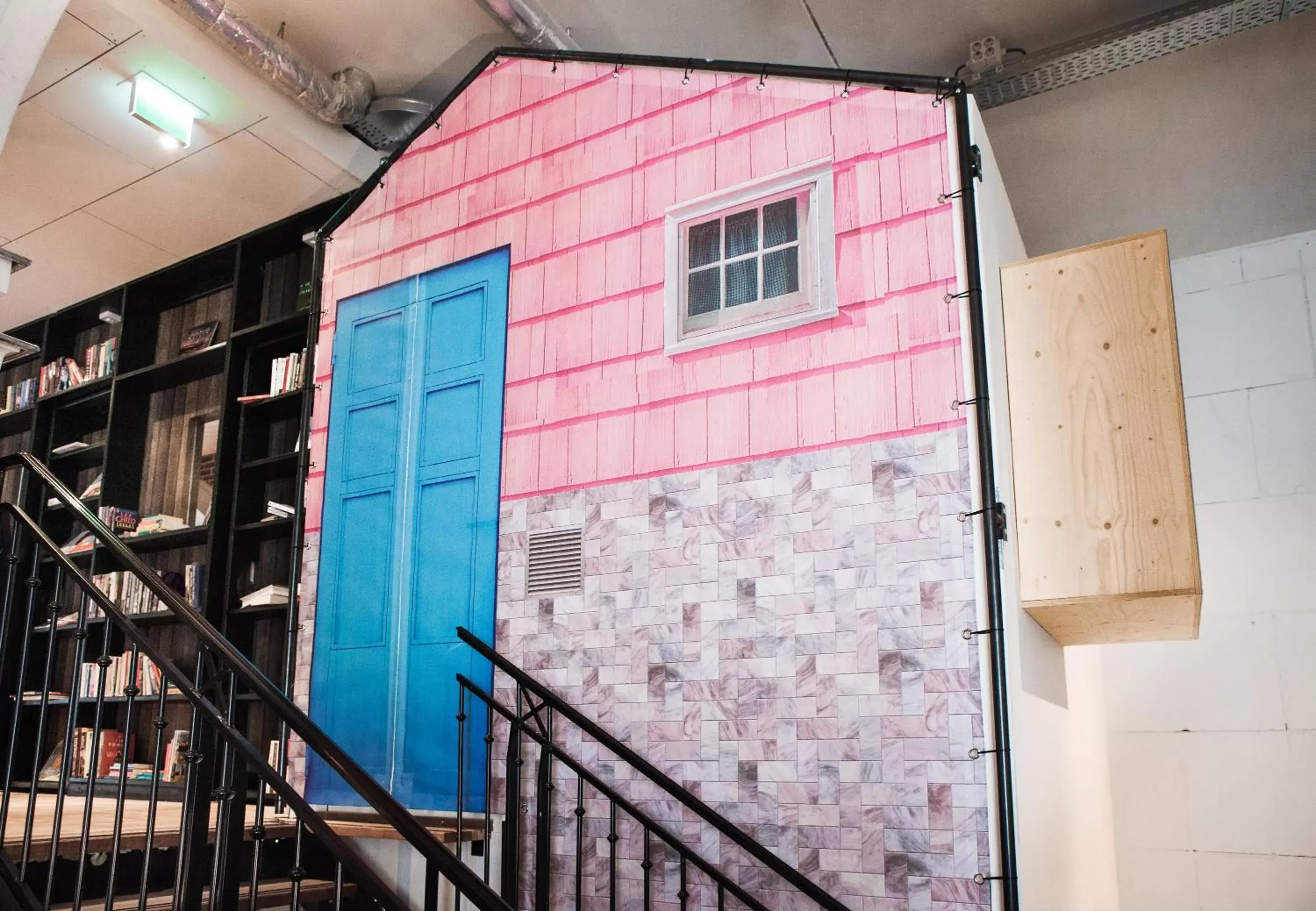 Printed House (shared bathroom) in Hotel Not Hotel Amsterdam Printed House (shared bathroom) in Hotel Not Hotel Amsterdam