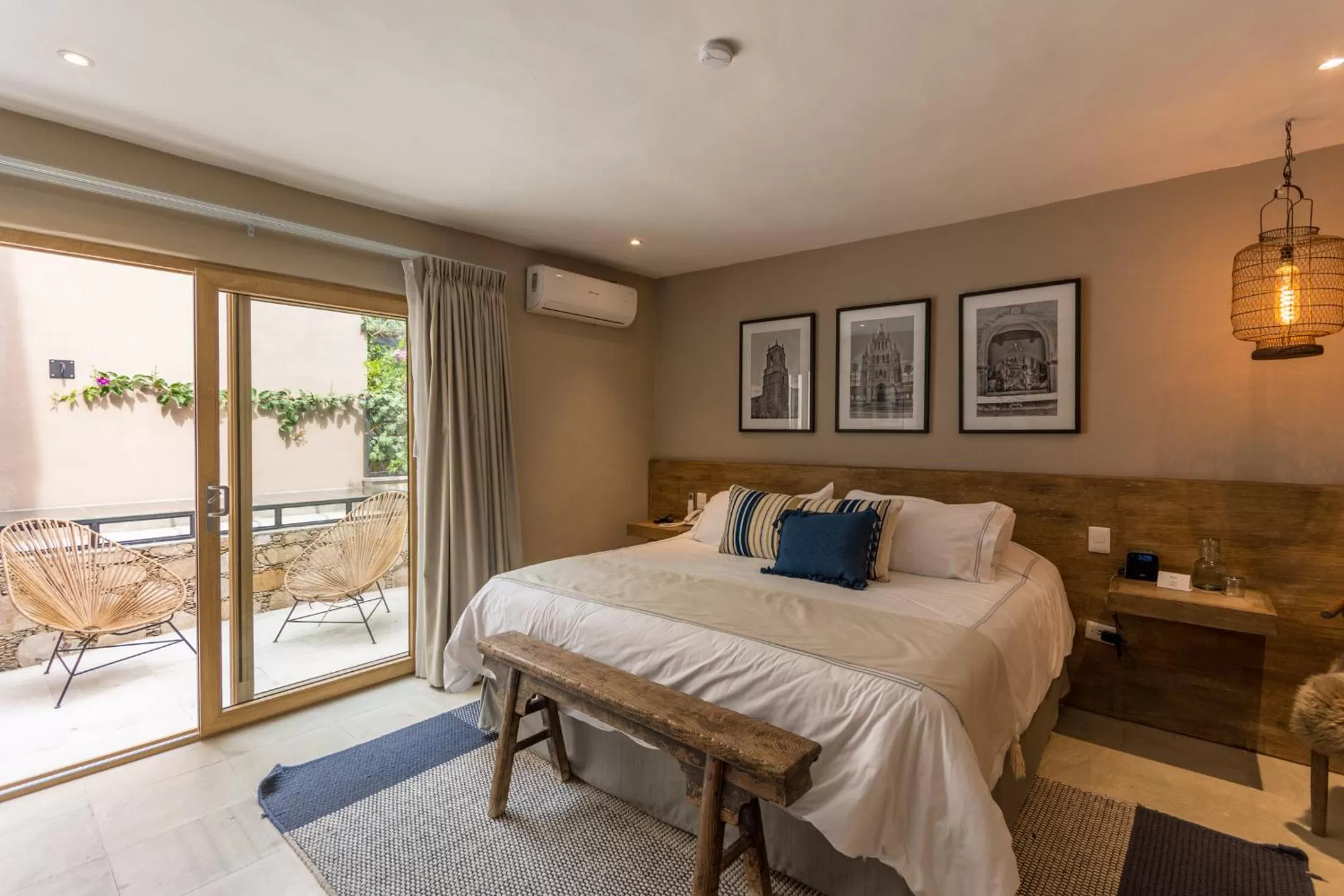 Bed in Casa Quebrada Hotel Boutique