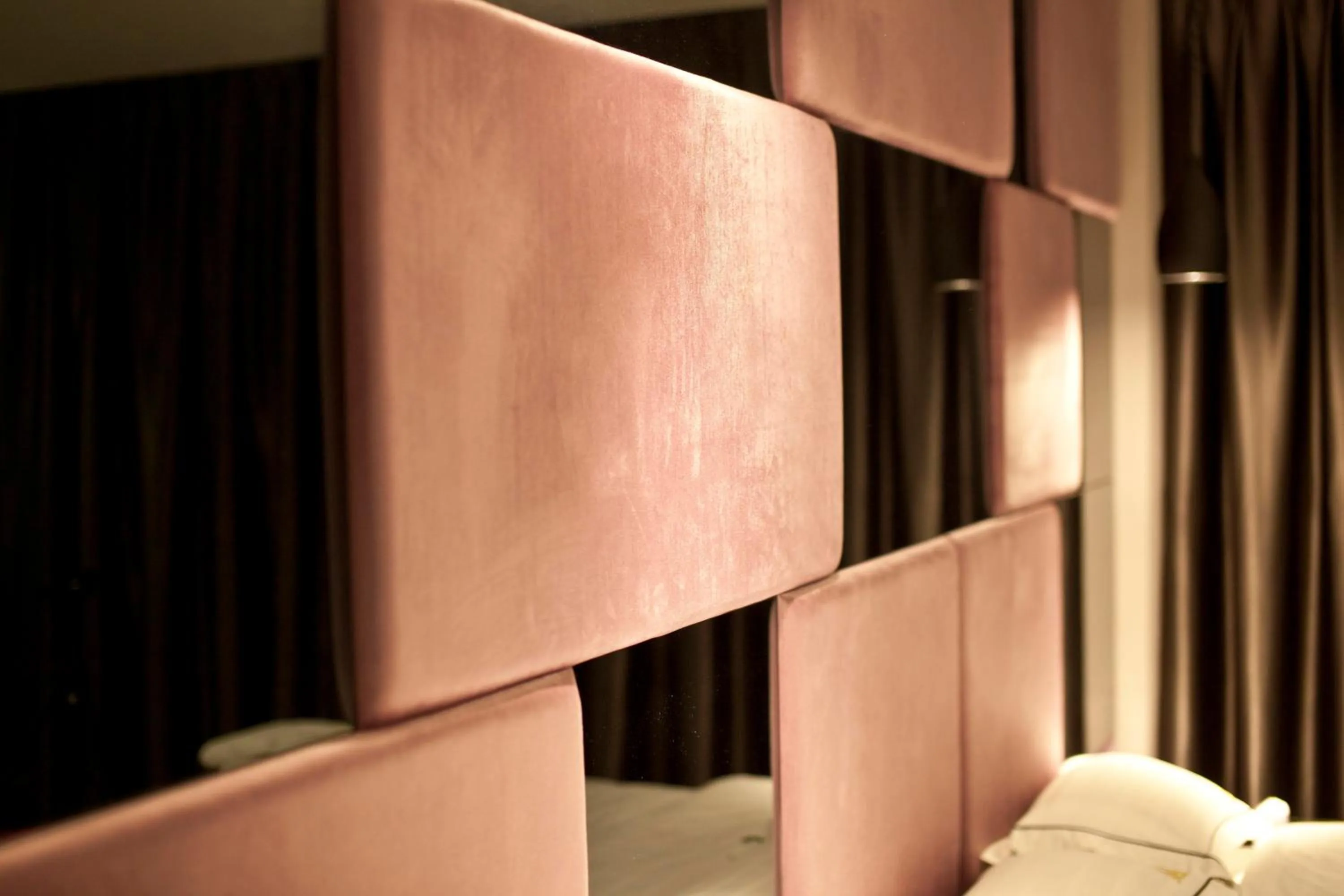 Decorative detail, Bed in Euro+ Hotel Johor Bahru