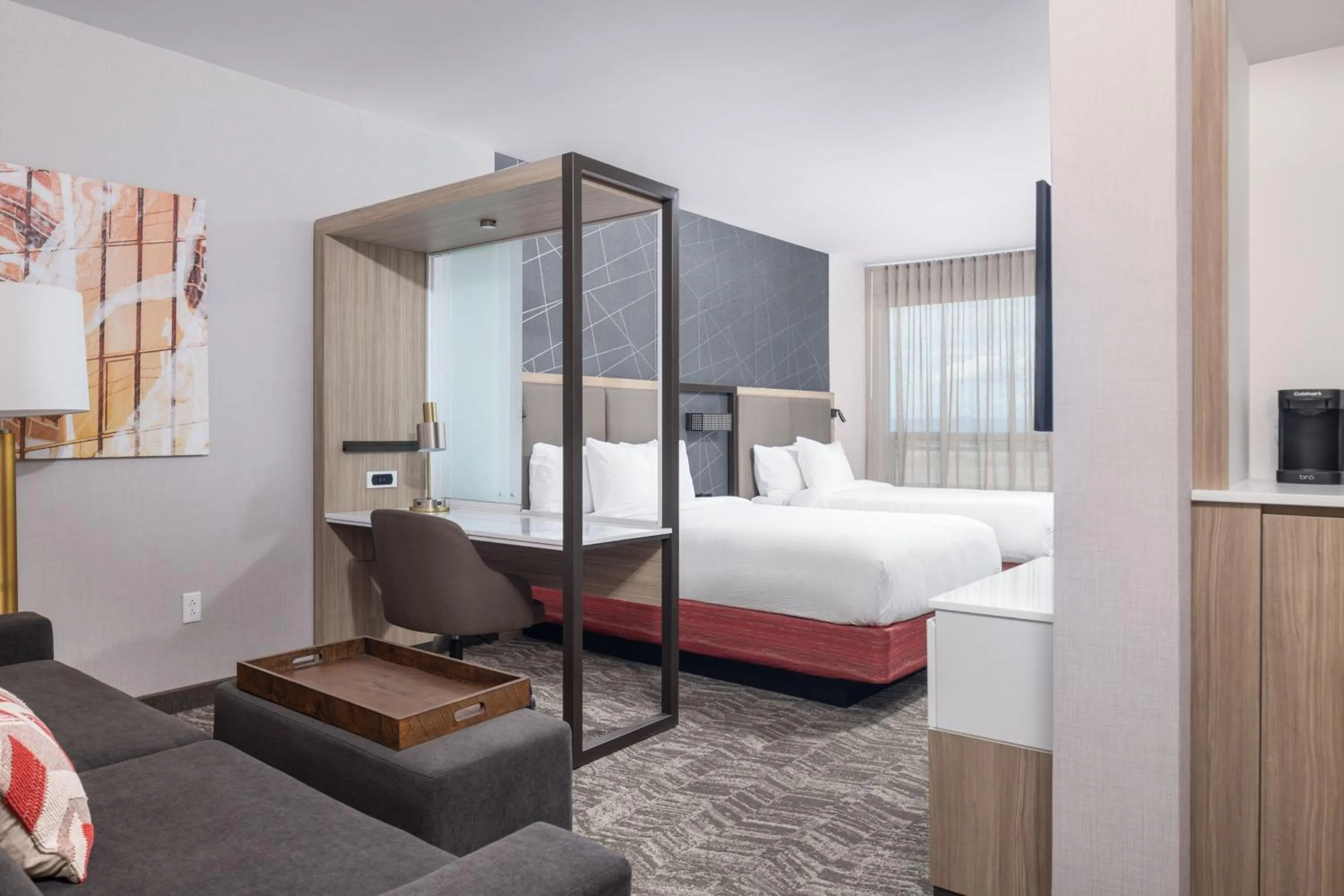 Bedroom, Bed in SpringHill Suites by Marriott Tucson at The Bridges