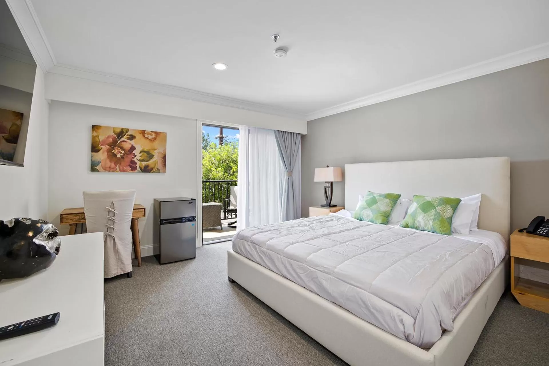 Bed in Hotel Huntington