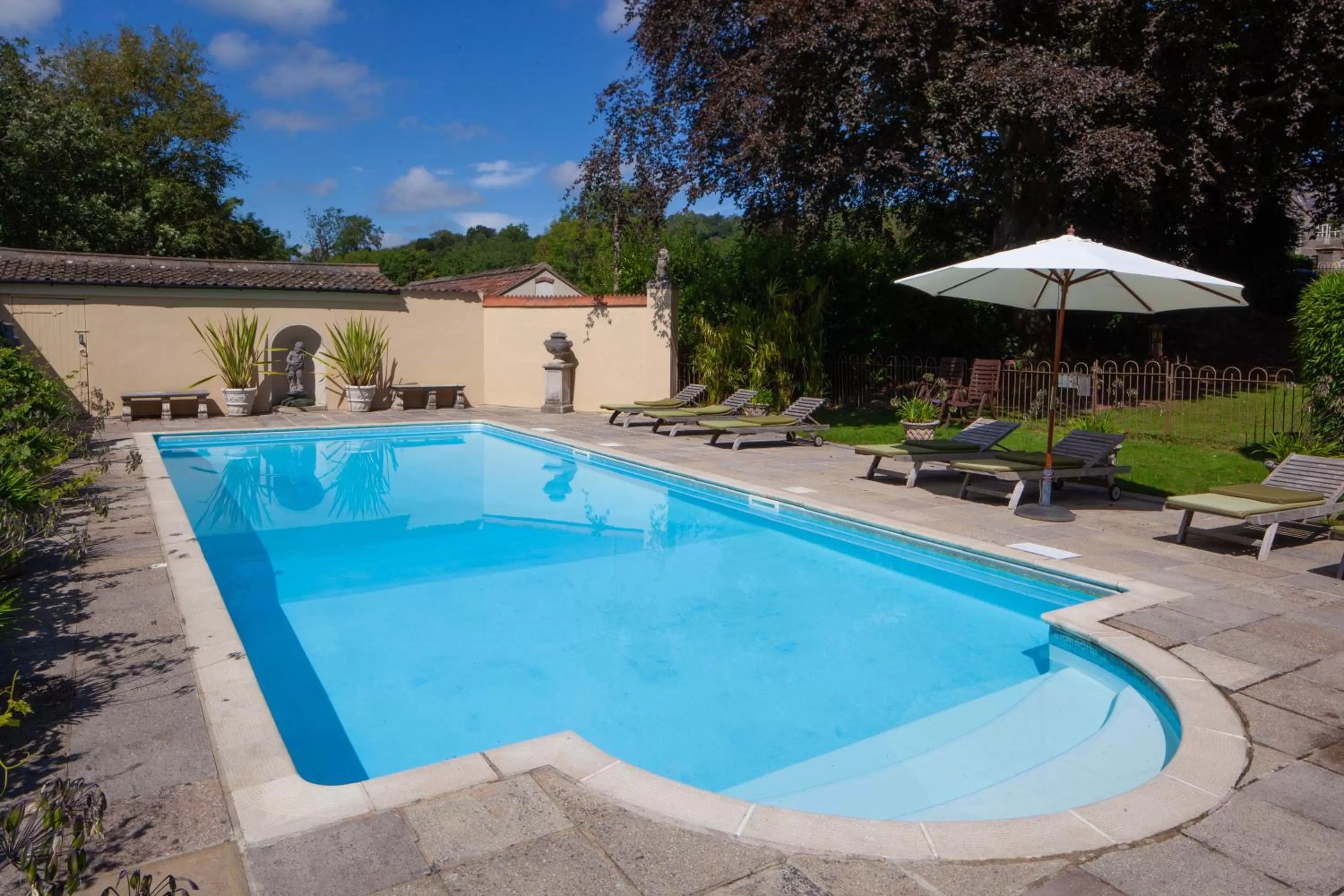 Pool view in Beryl Country House