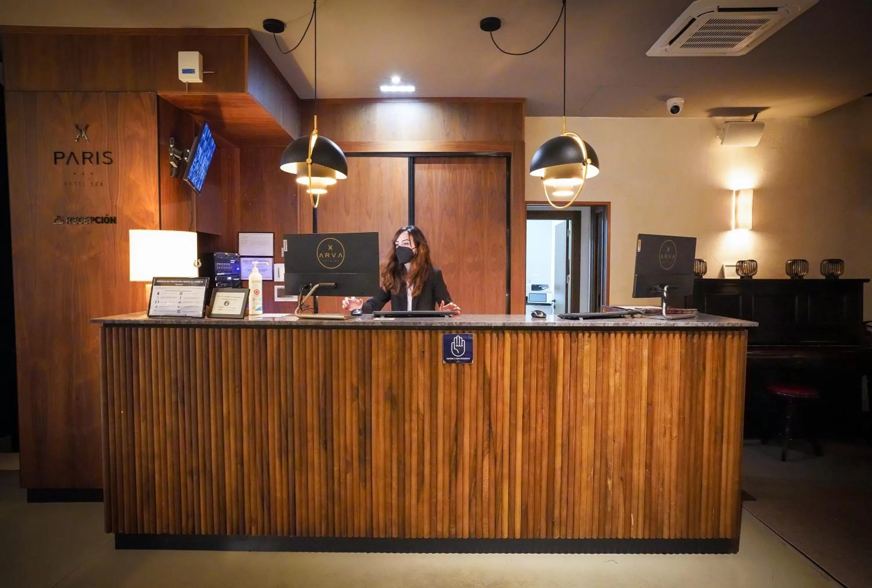 Lobby or reception in ARVA Spa París