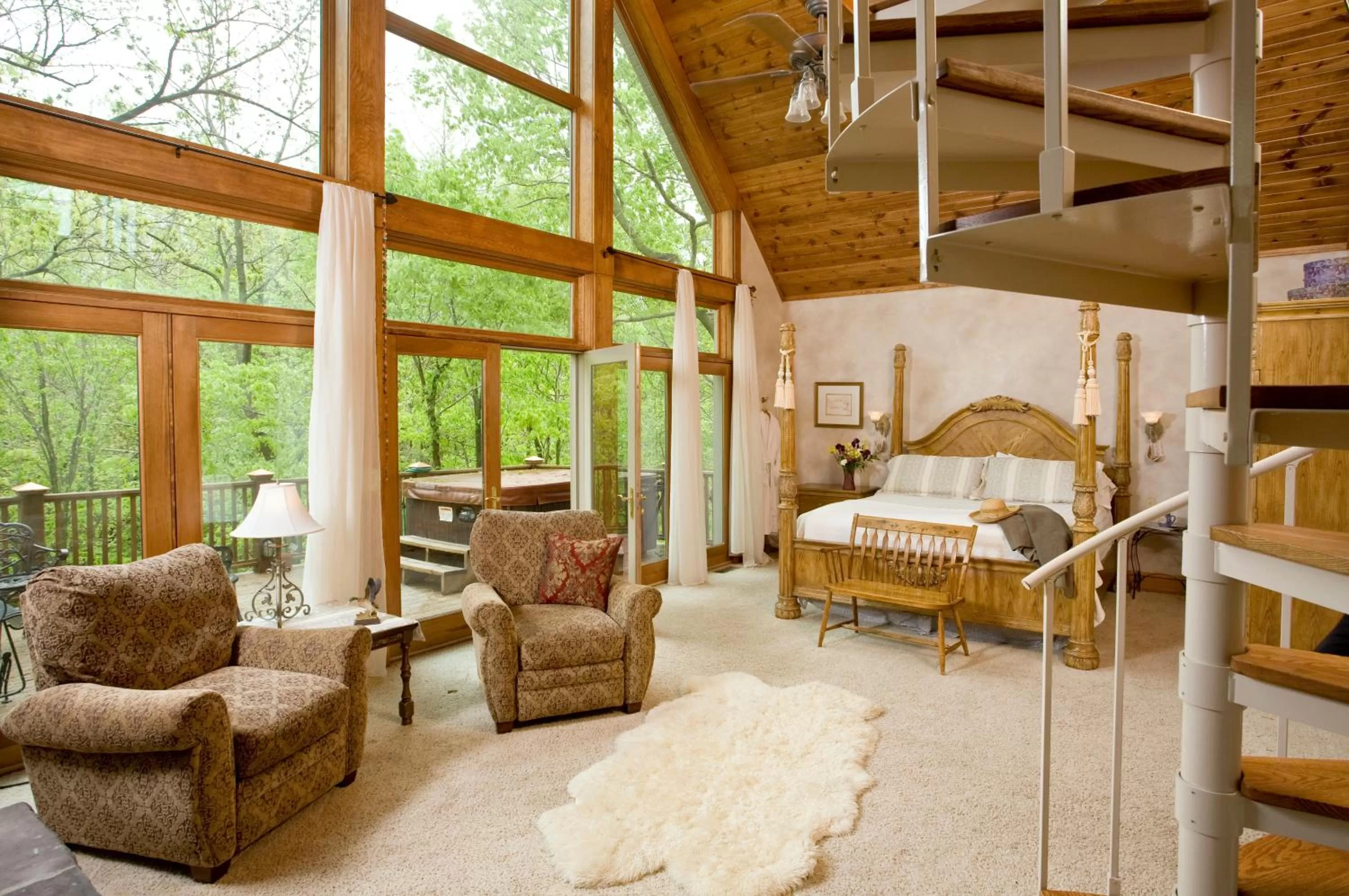 Photo of the whole room, Bed in Garth Woodside Mansion Bed and Breakfast