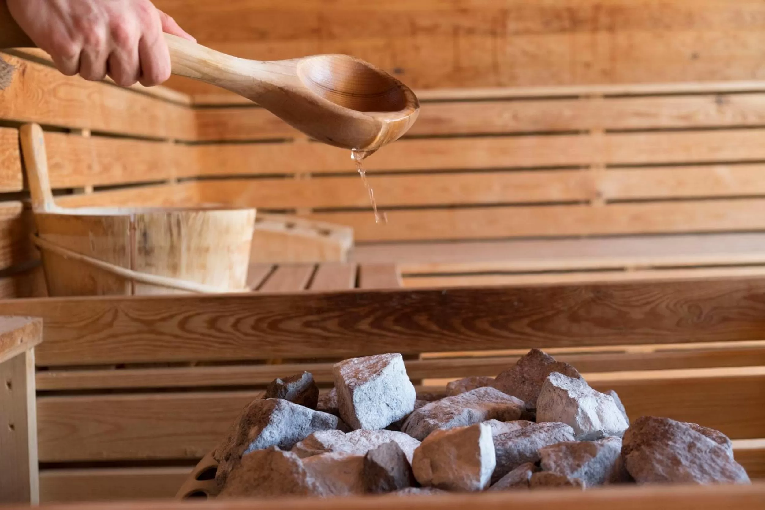 Sauna in Mjus Resort & Thermal Park