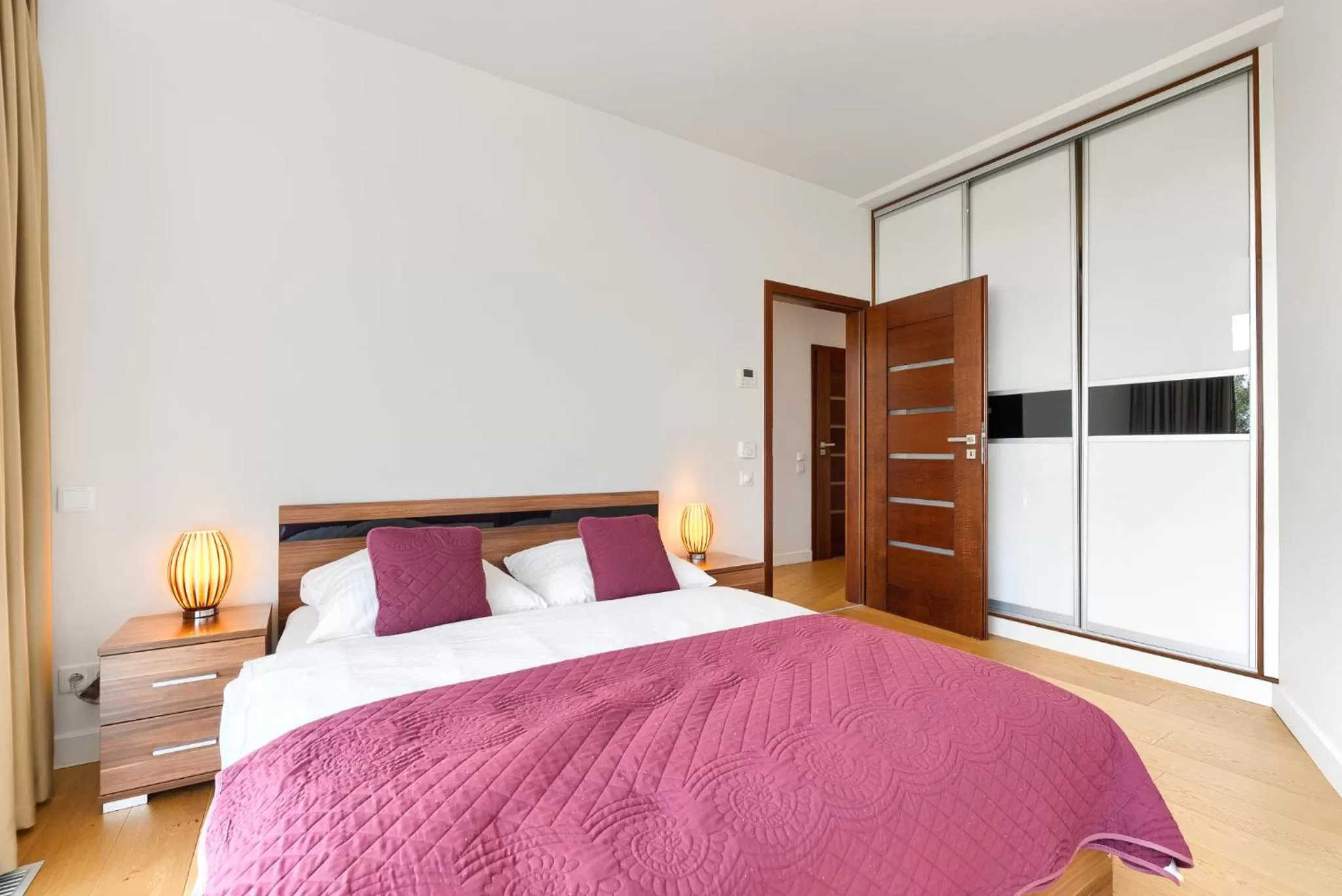 Bed in Dune Resort Mielno - A