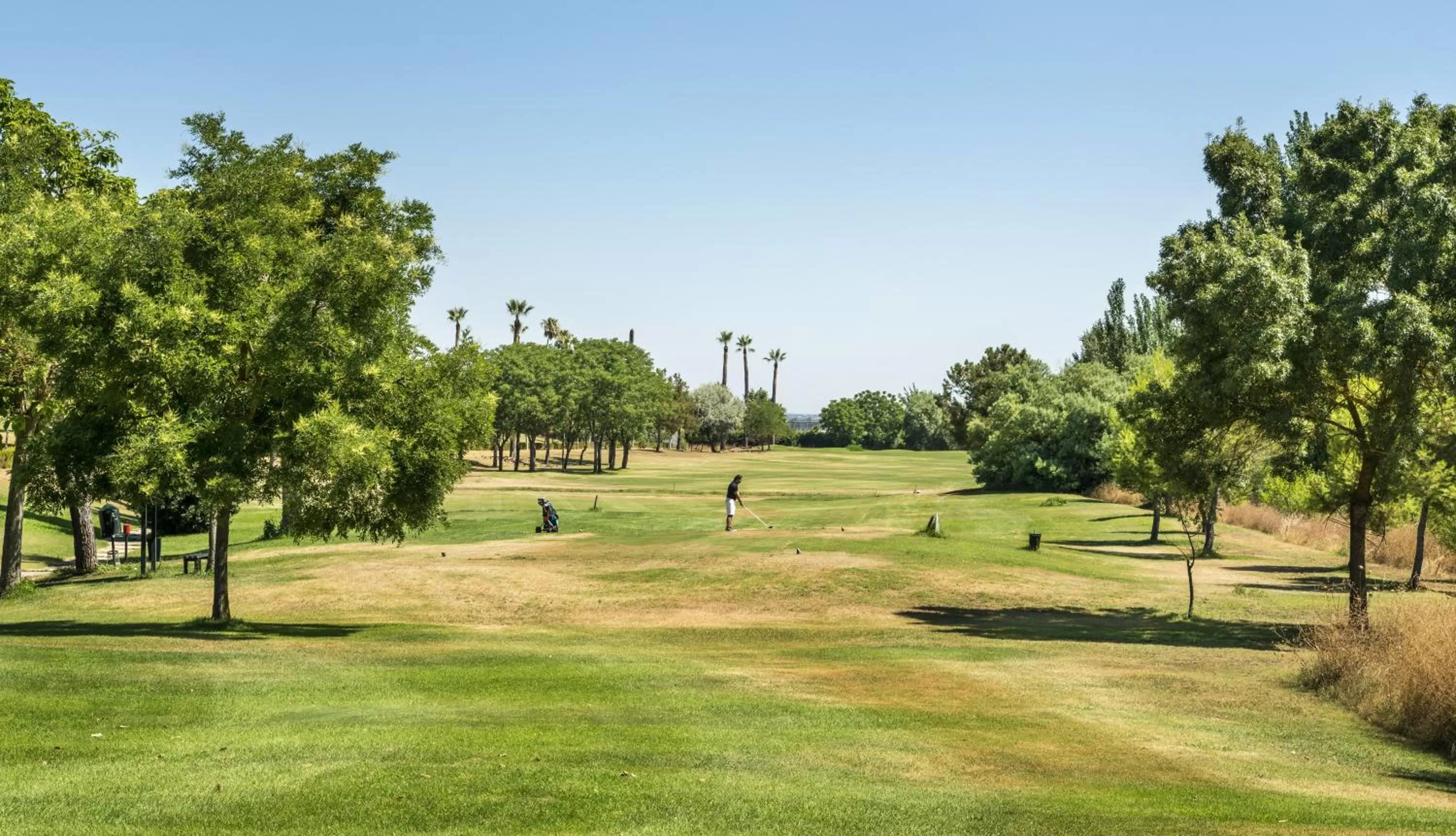 Golfcourse in Ilunion Golf Badajoz