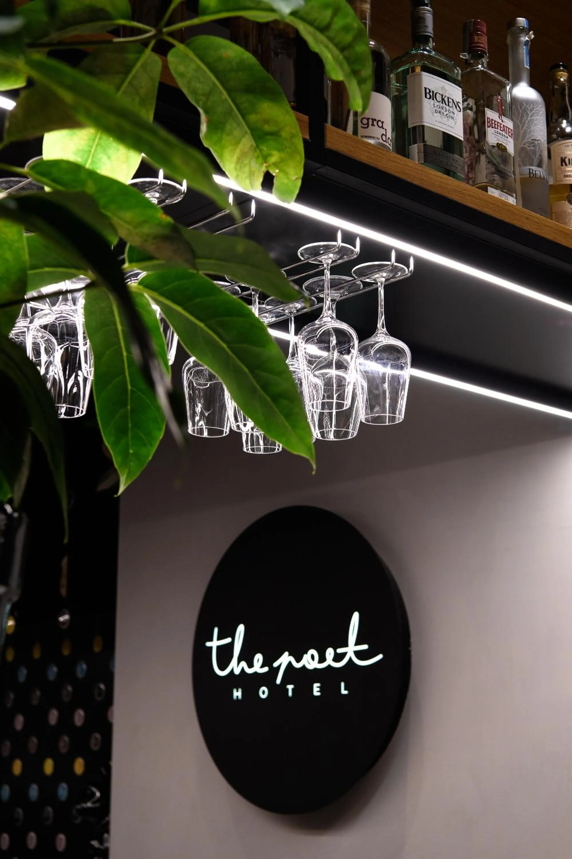 Lounge or bar in The Poet Hotel