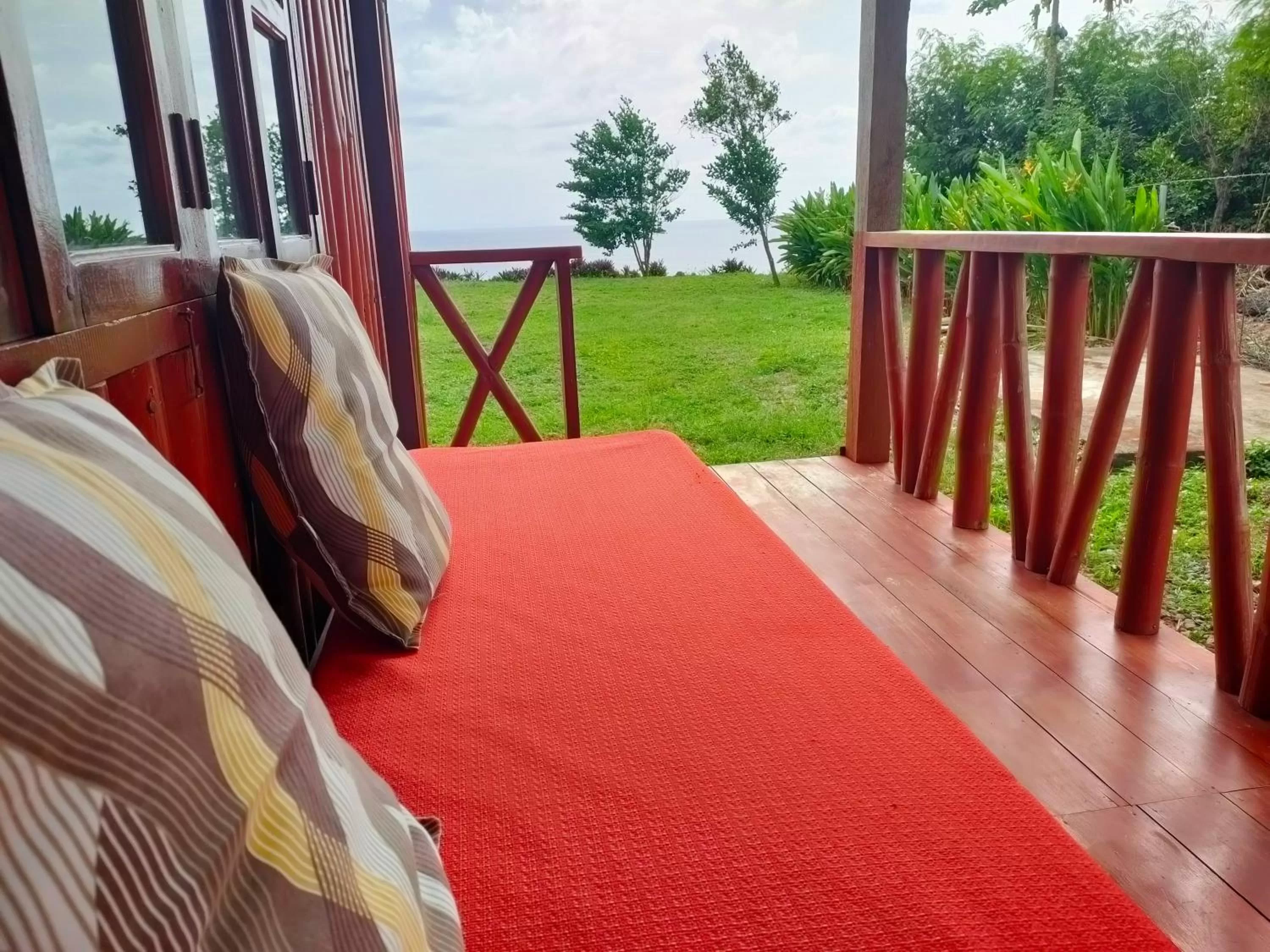 Balcony/Terrace in Emocion guesthouse