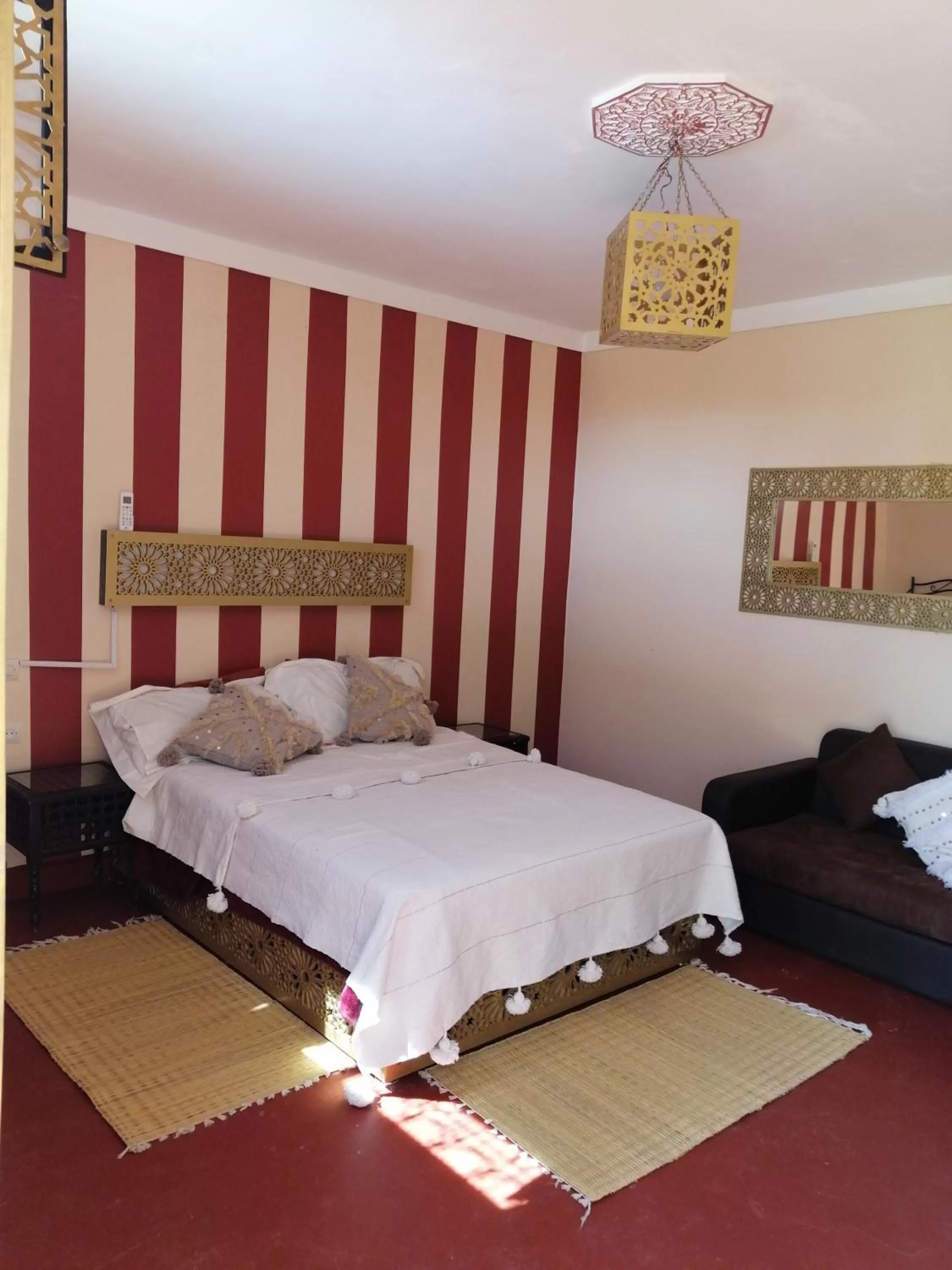 Bed in Riad Darga Rouge