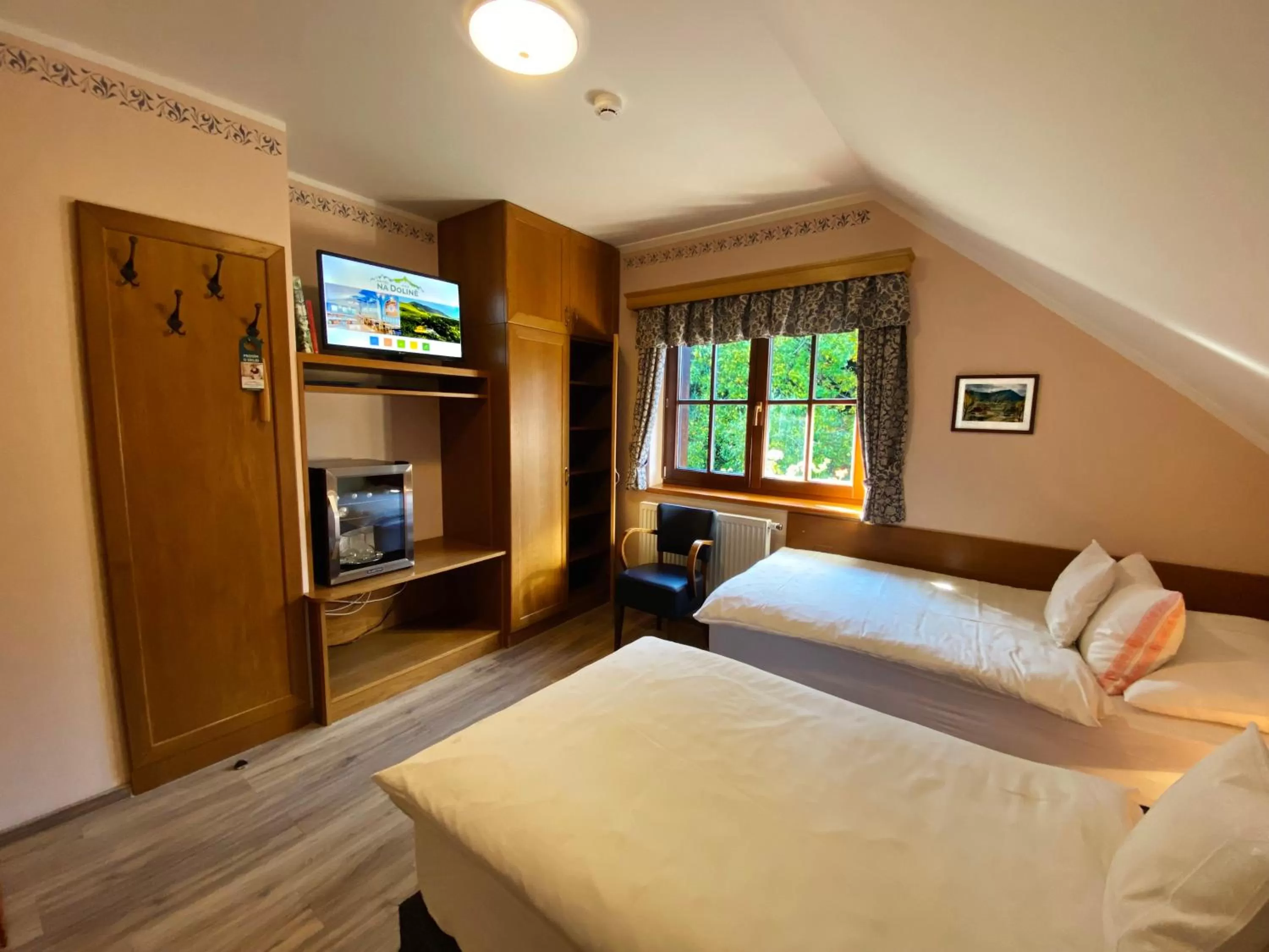 Twin Room - single occupancy in Hotel Na Dolině