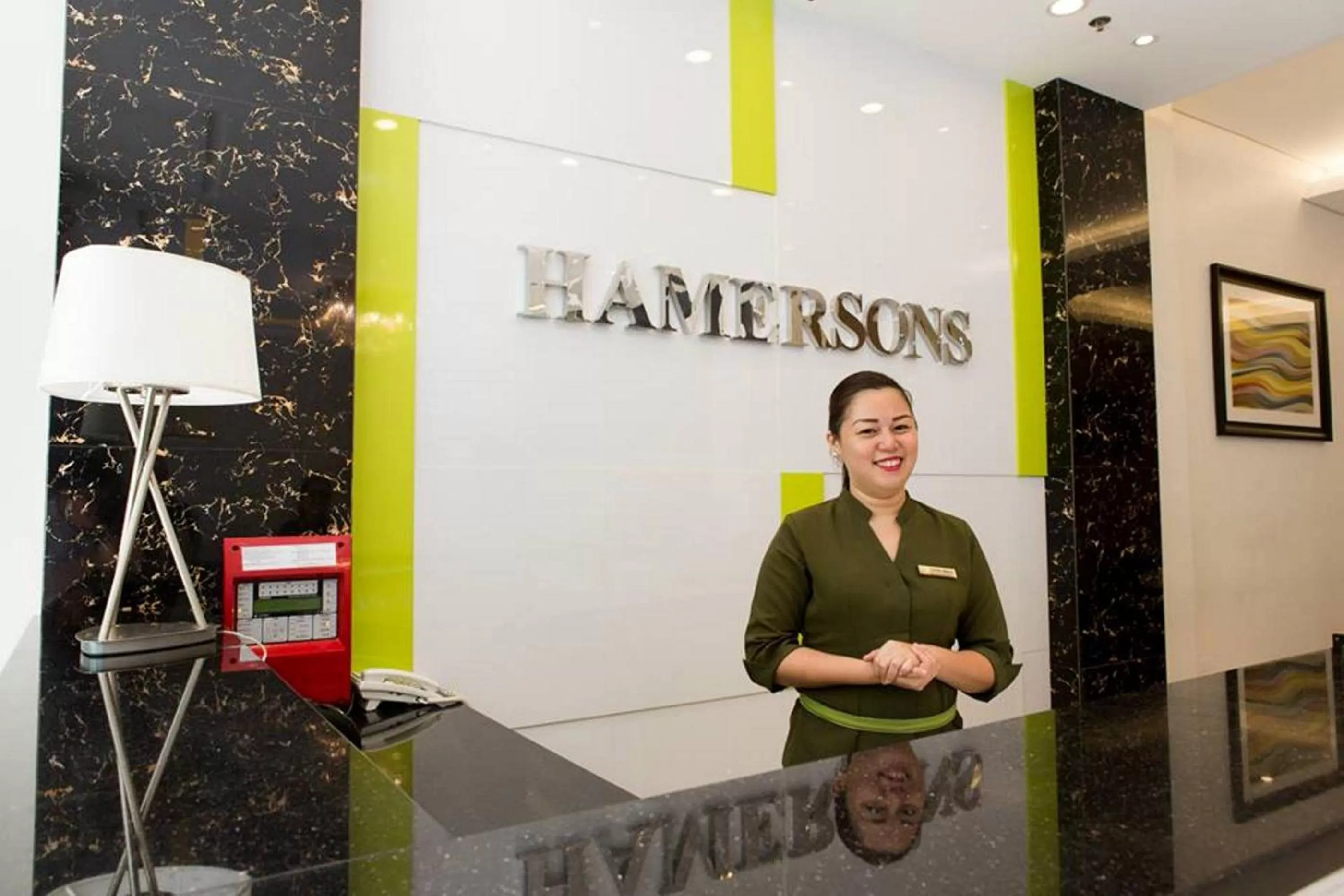 Staff in Hamersons Hotel Cebu