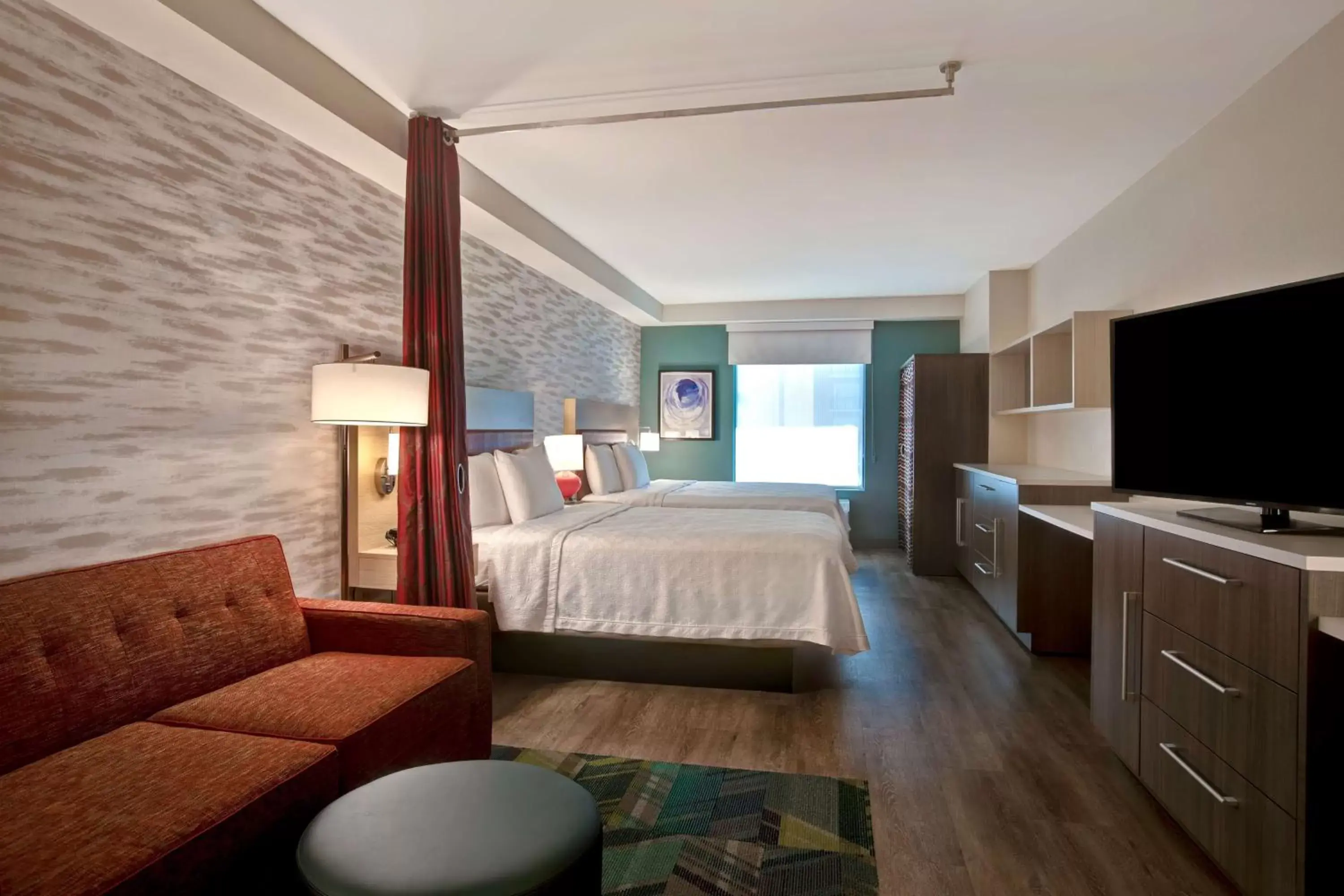 Queen Room with Two Queen Beds - Non-Smoking in Home2 Suites By Hilton San Antonio on the Riverwalk Queen Room with Two Queen Beds - Non-Smoking in Home2 Suites By Hilton San Antonio on the Riverwalk