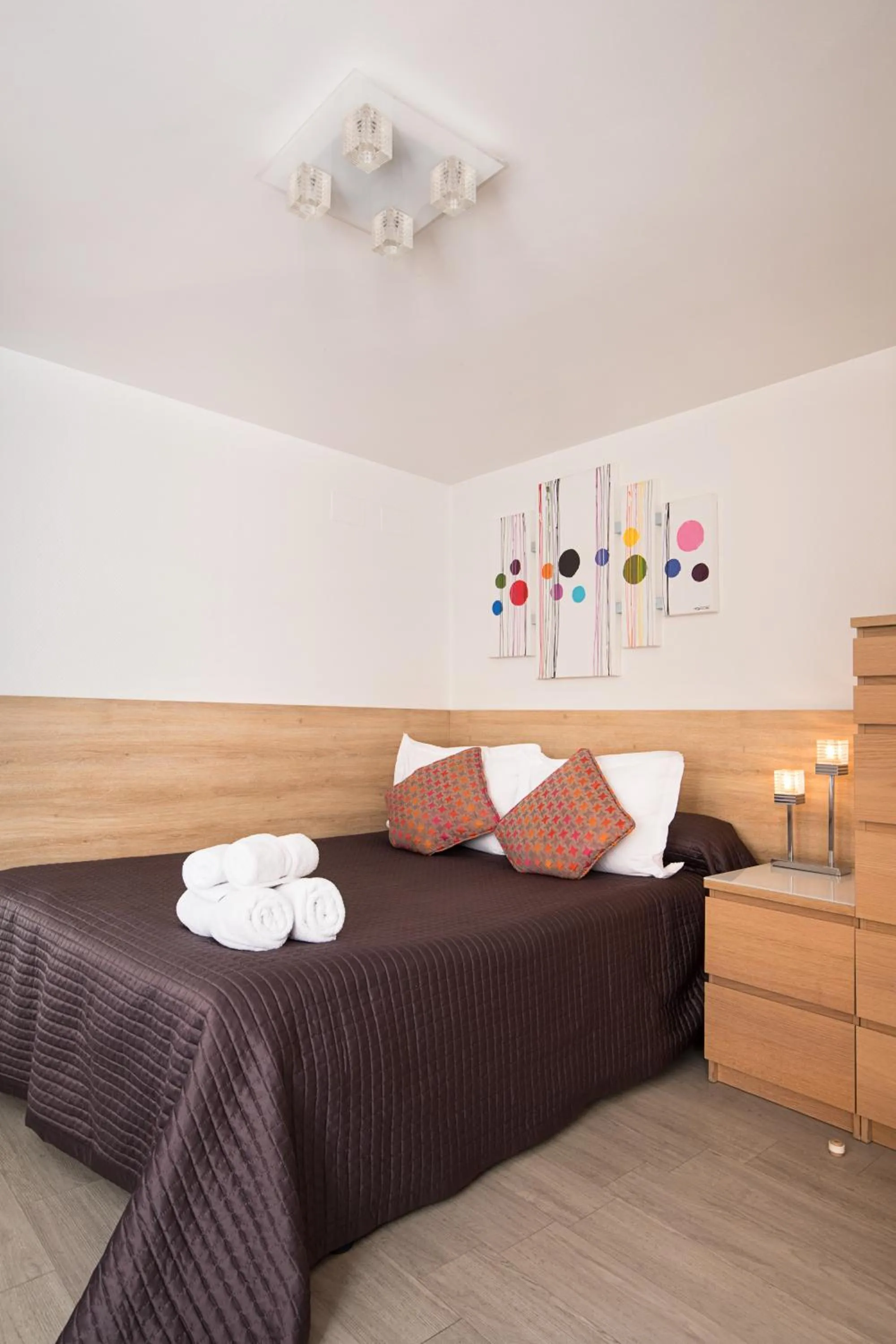 Bed in Hotel De L'Horloge