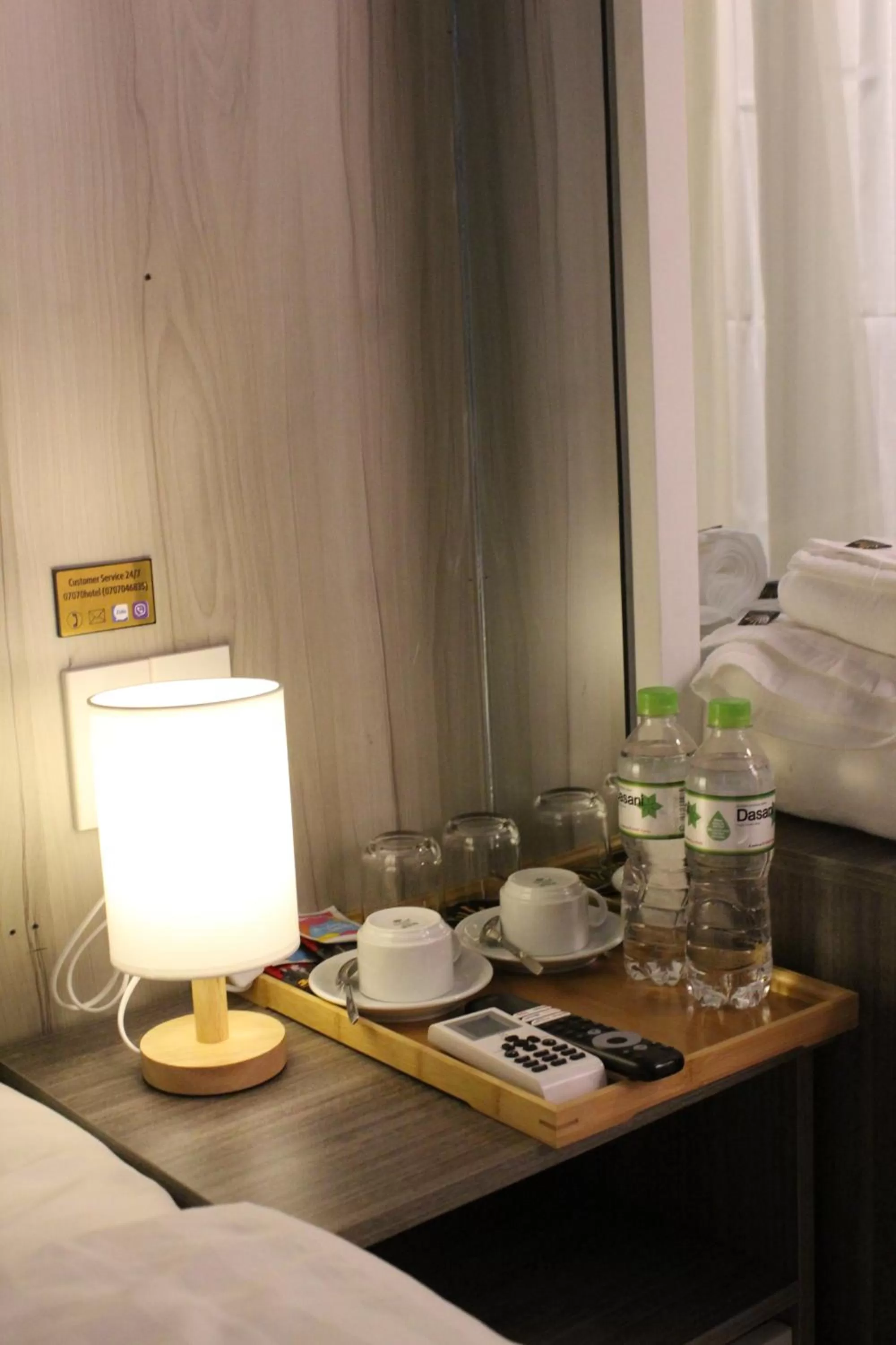 Coffee/tea facilities, Bed in THE QUEENDOR BOUTIQUE HOTEL