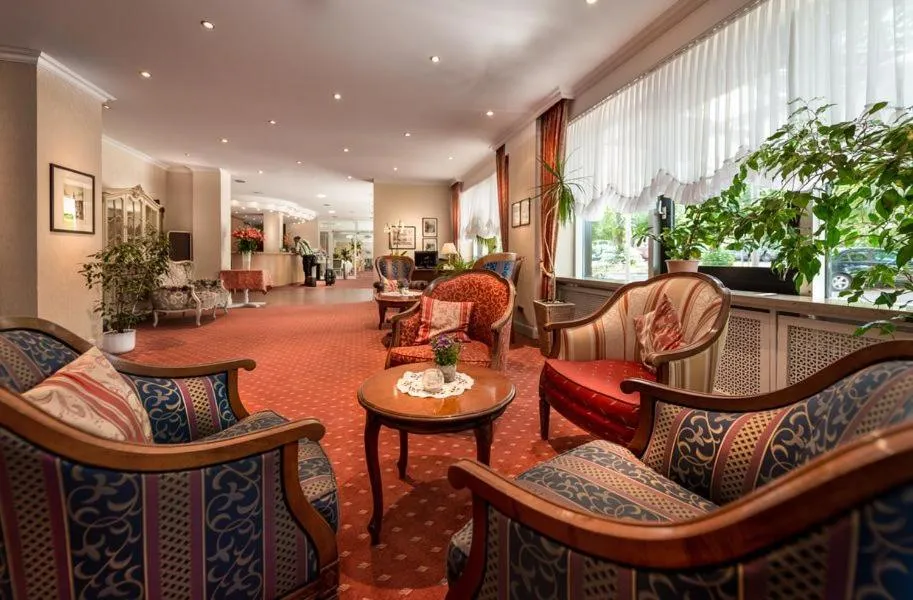 Lobby or reception in Hotel Alte Wache