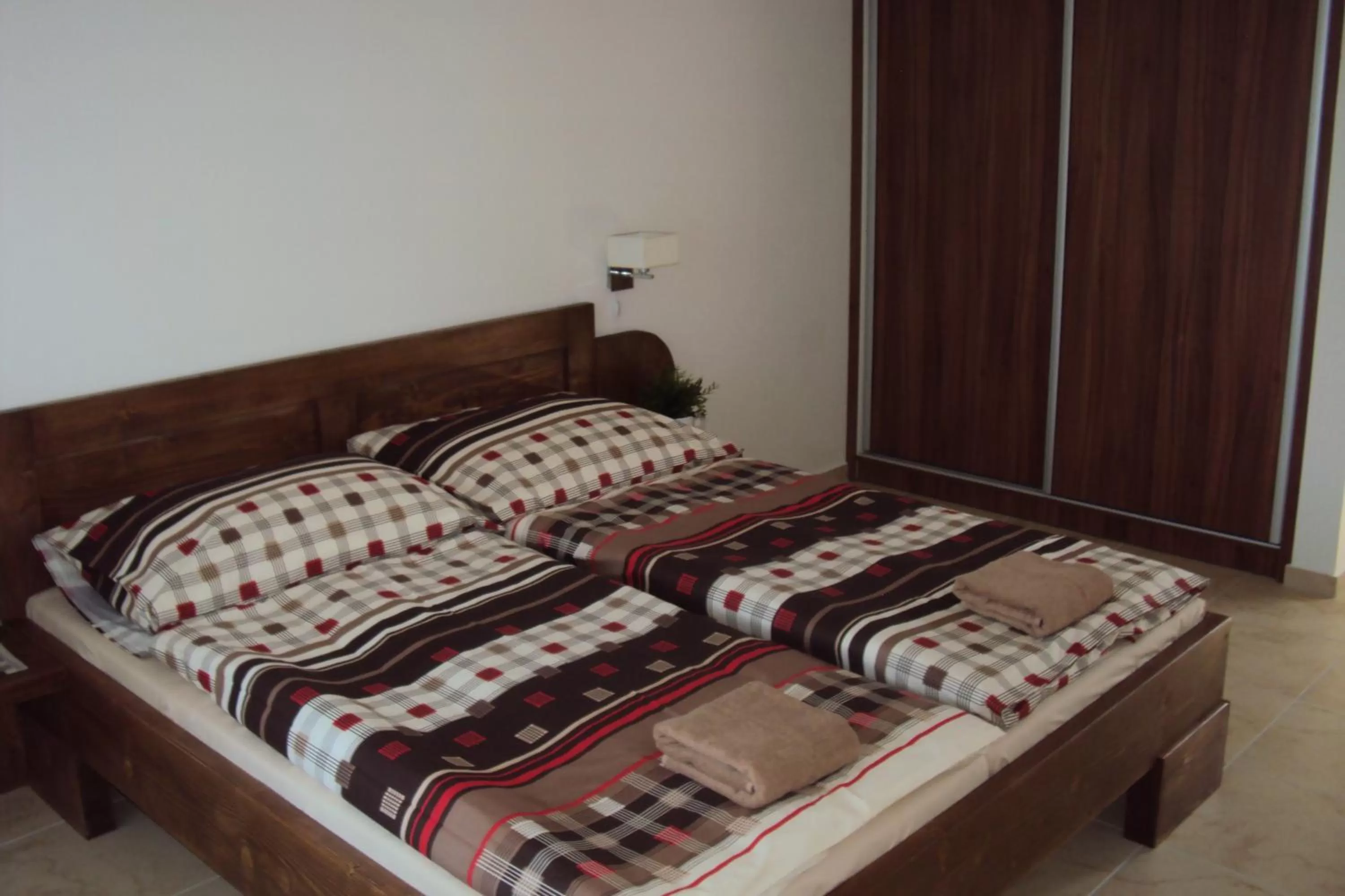 Bed in Motel Senec