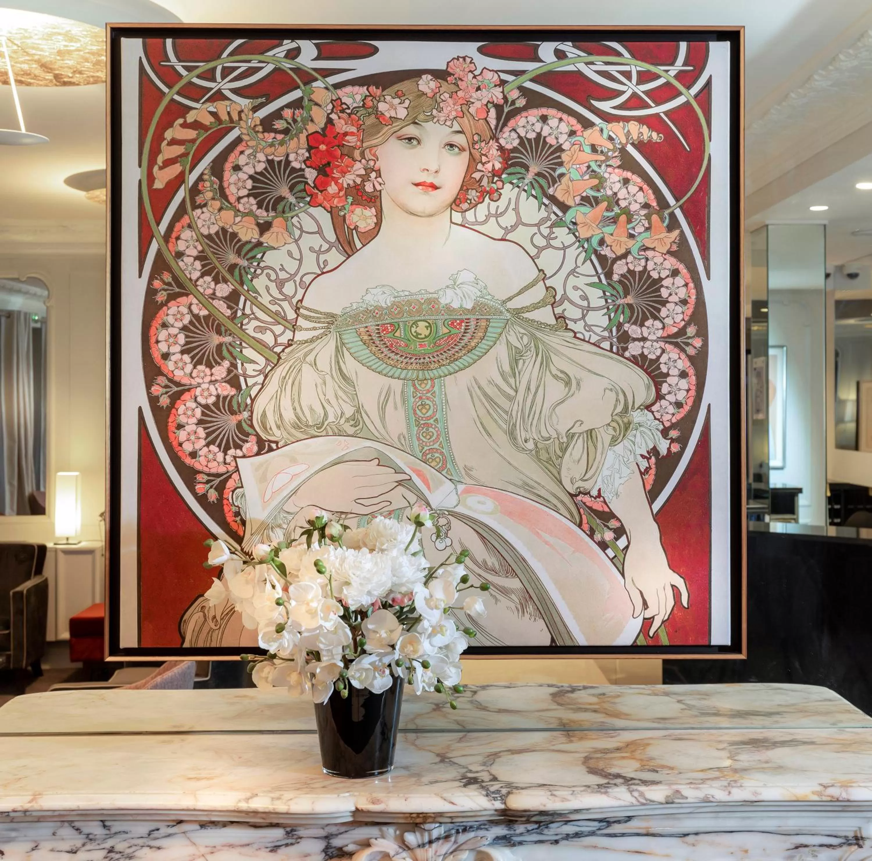 Lobby or reception in Elysées Ceramic