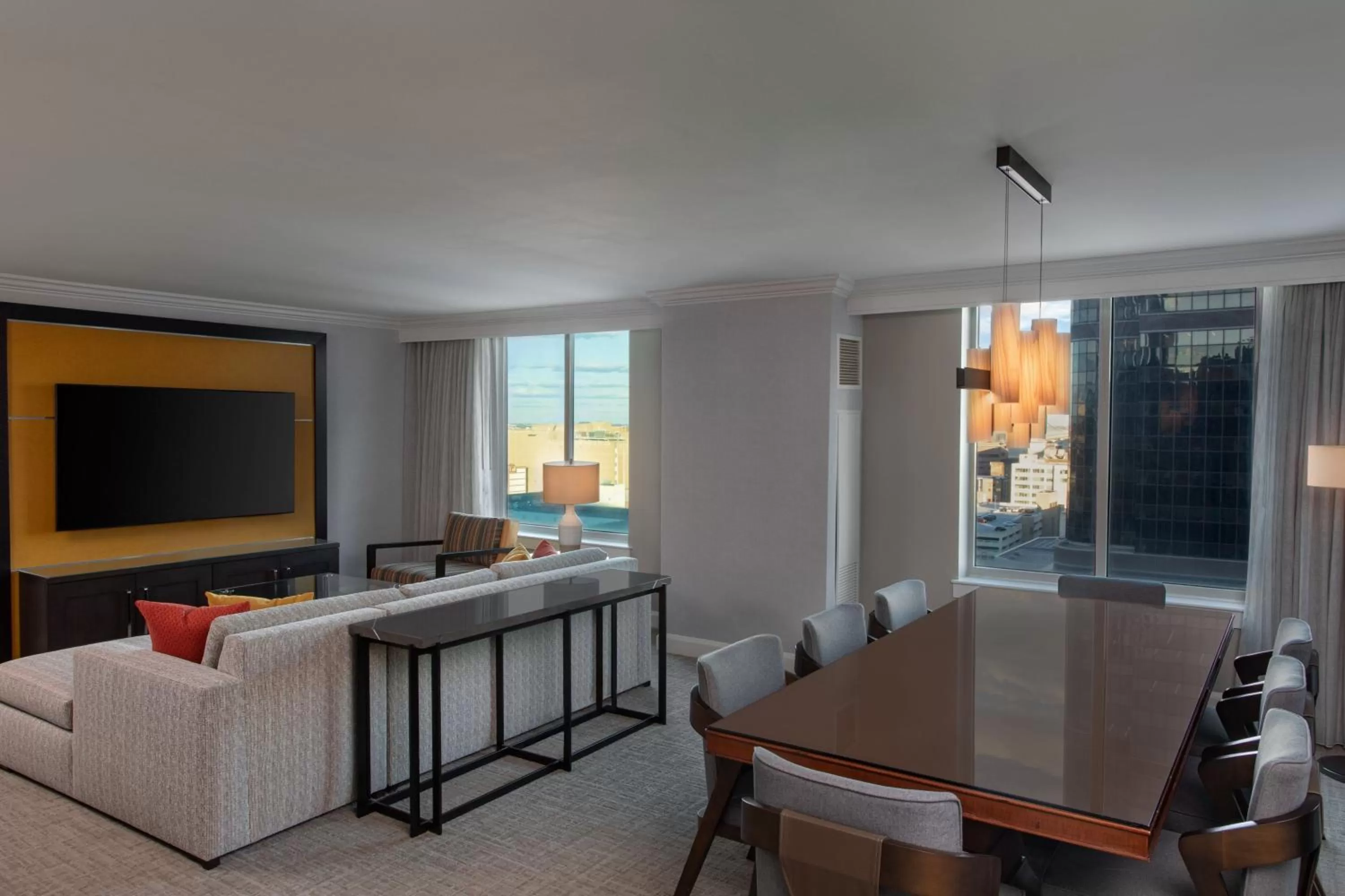 Photo of the whole room in Philadelphia Marriott Downtown