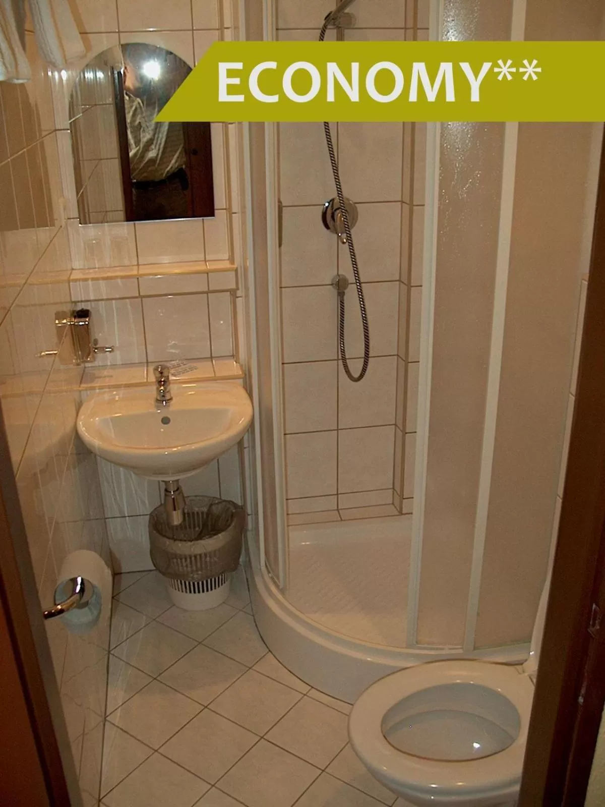 Bathroom in Hotel Ludmila